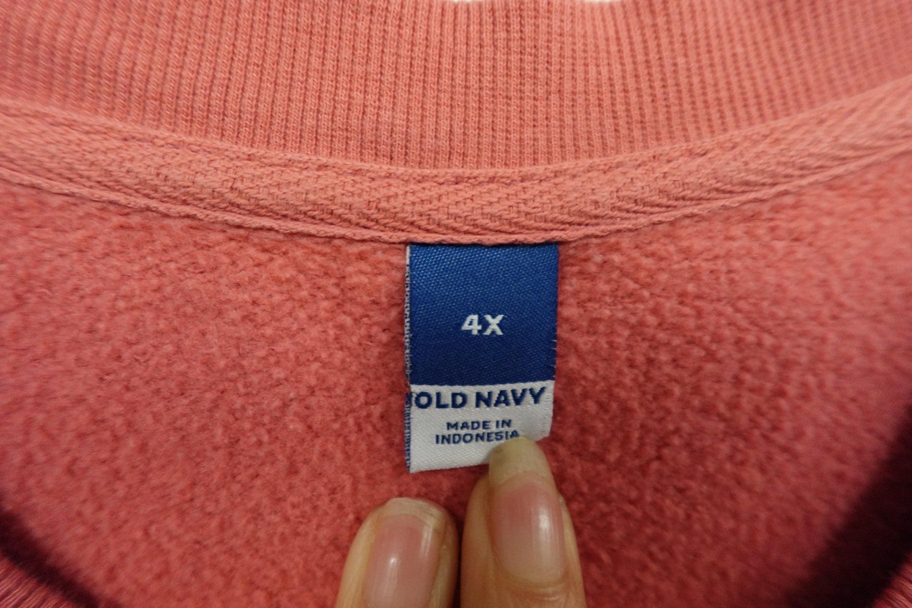 Old Navy, Long Sleeve Sweatshirt, 4X