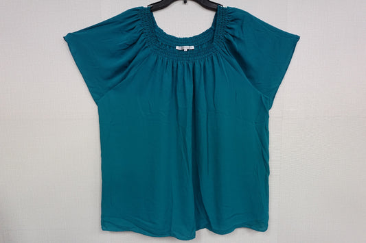 Violet + Claire, Short Sleeve Top, XL (1X)