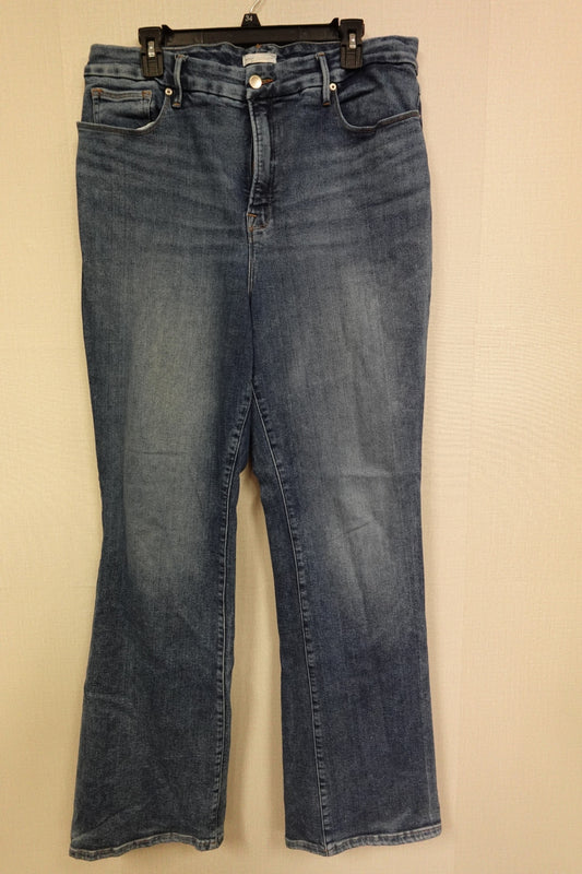 Good American, Jeans- Flare, 18