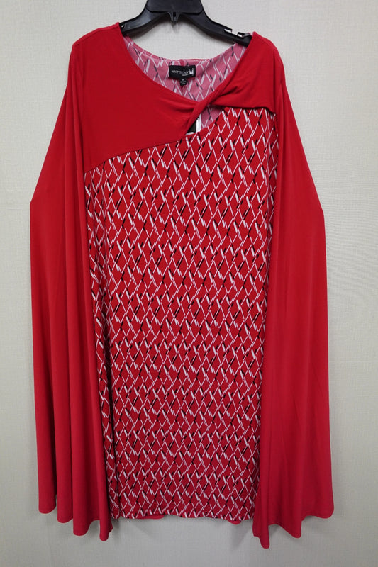 Antthony, NWT Cape Dress, 3X