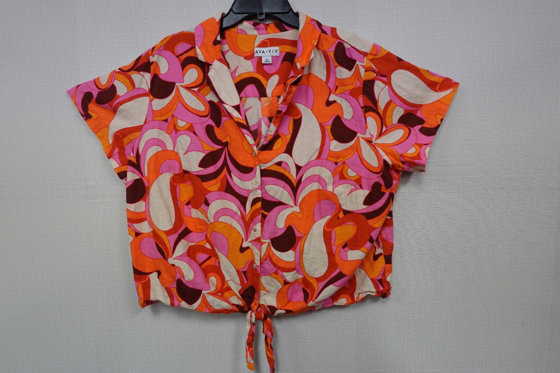 AVA & VIV, Short Sleeves Top, 2X