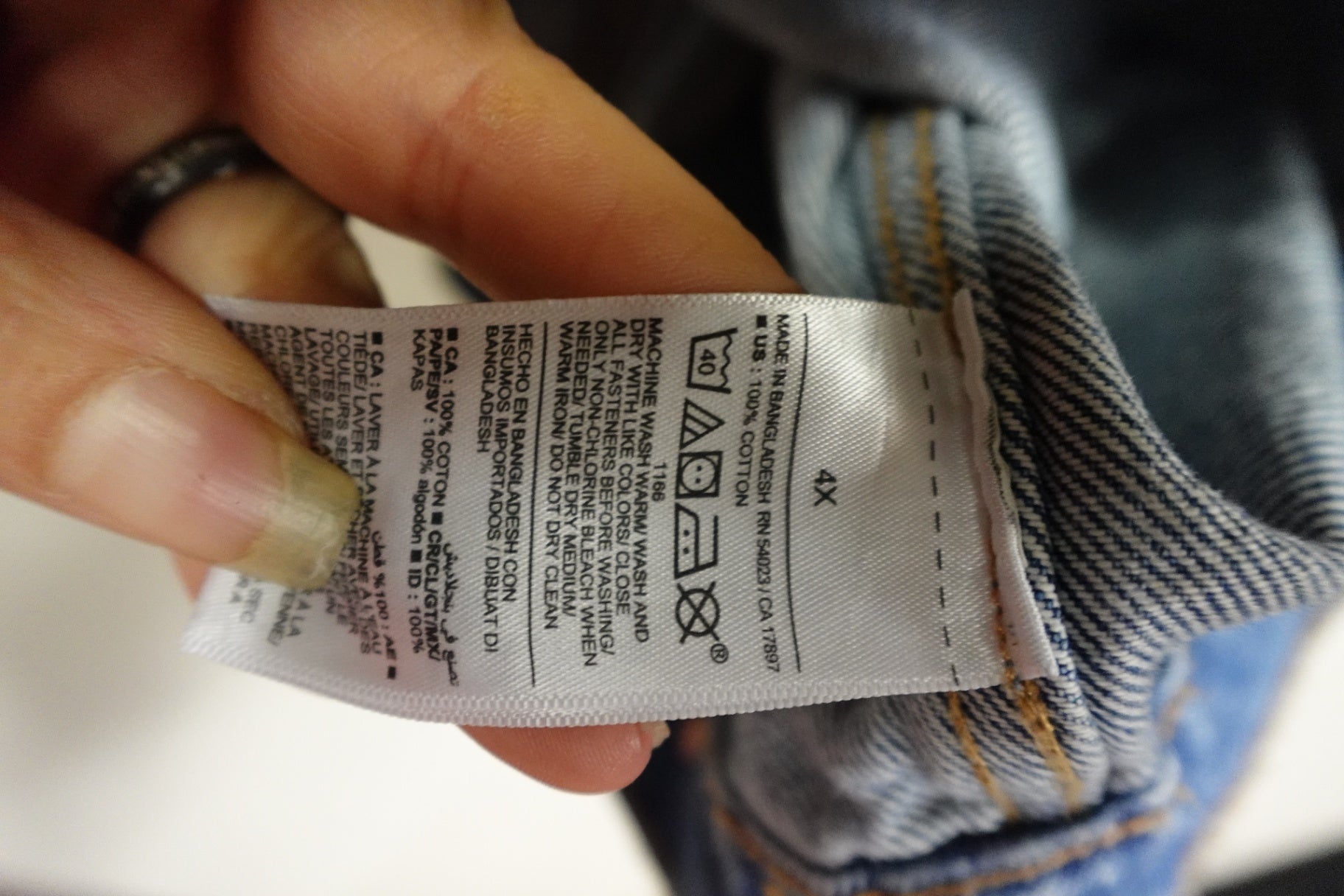 Old Navy, Denim Jacket, 4X