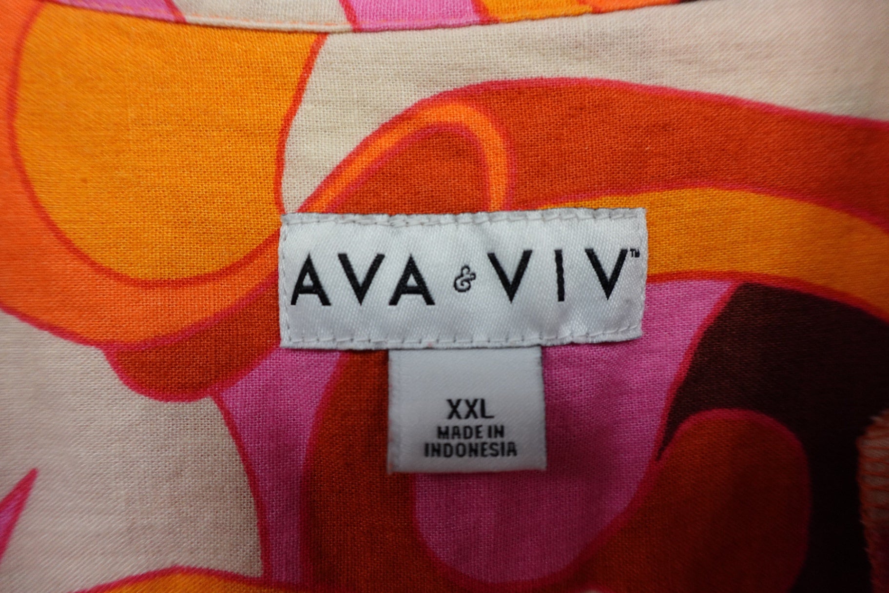 AVA & VIV, Short Sleeves Top, 2X