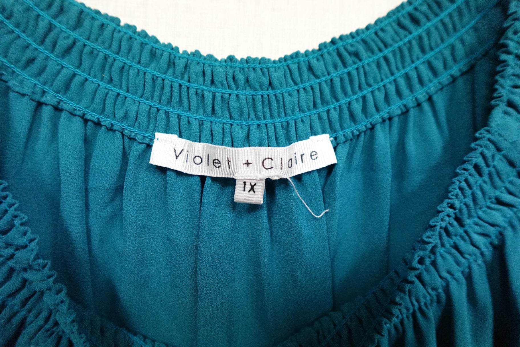 Violet + Claire, Short Sleeve Top, XL (1X)