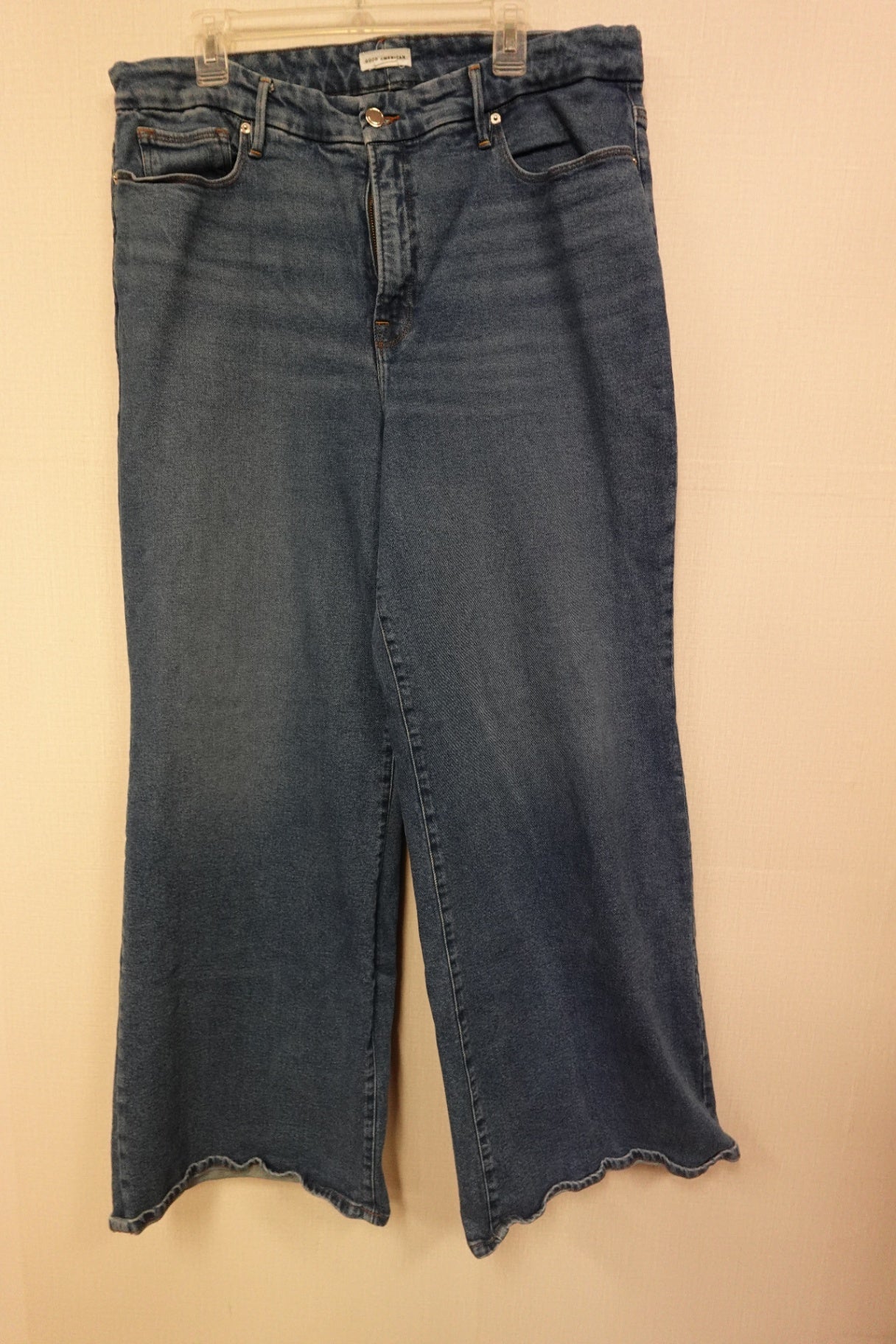 Good American, Jeans- Wide-Leg, 18