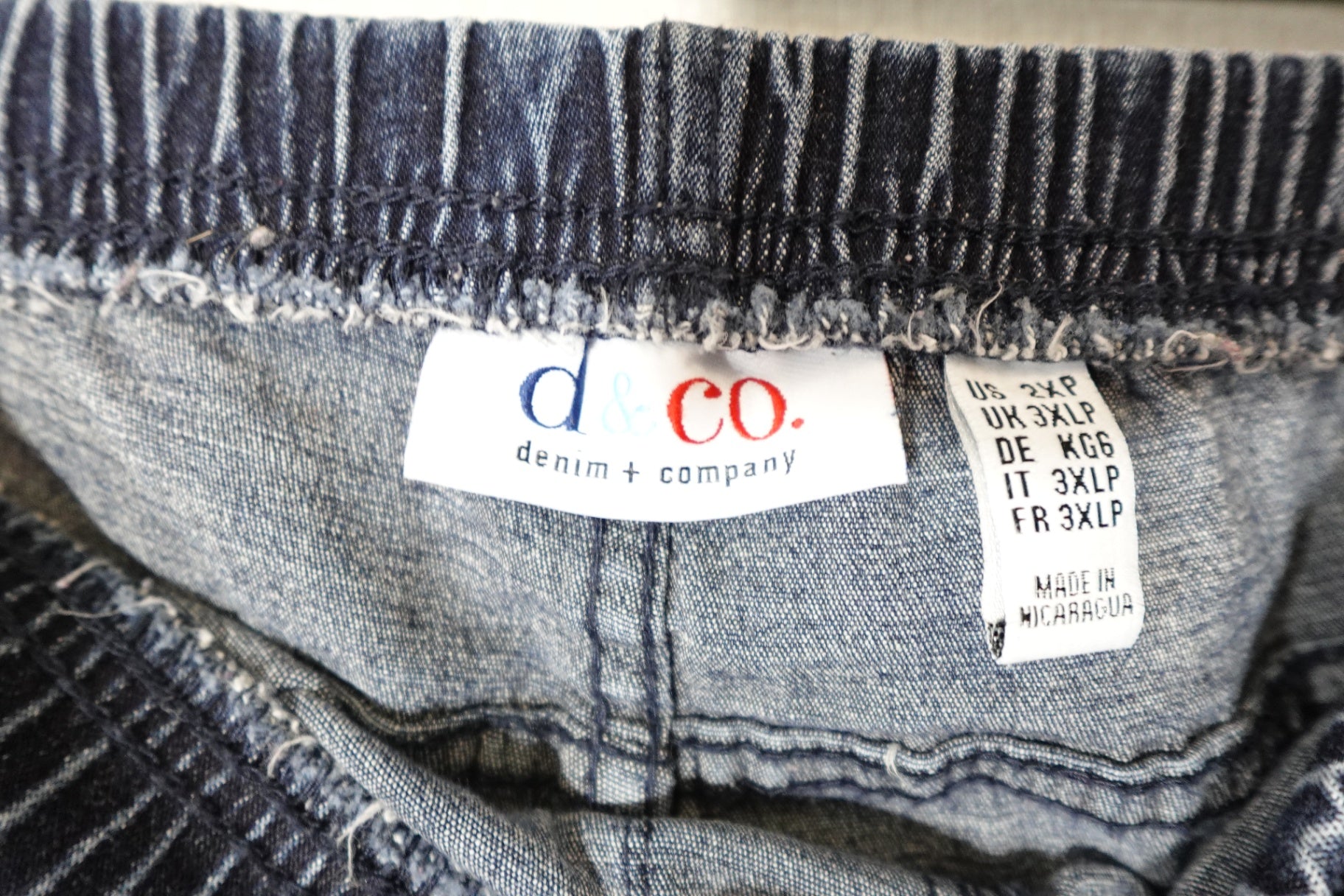 D&CO, Jeans: Straight, 3X