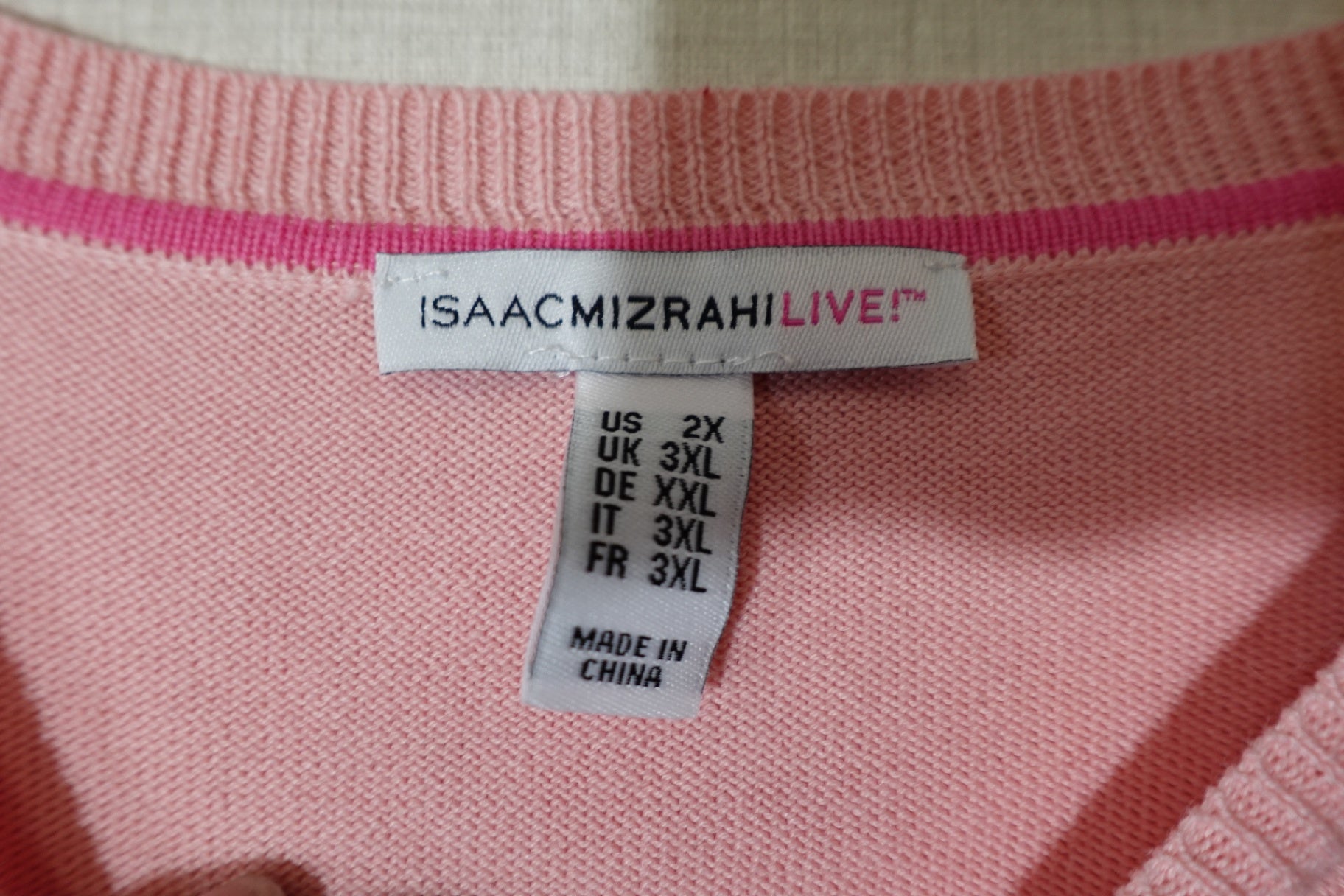 Isaac Mizrahi Live!, 3/4 Sleeve top, 2X