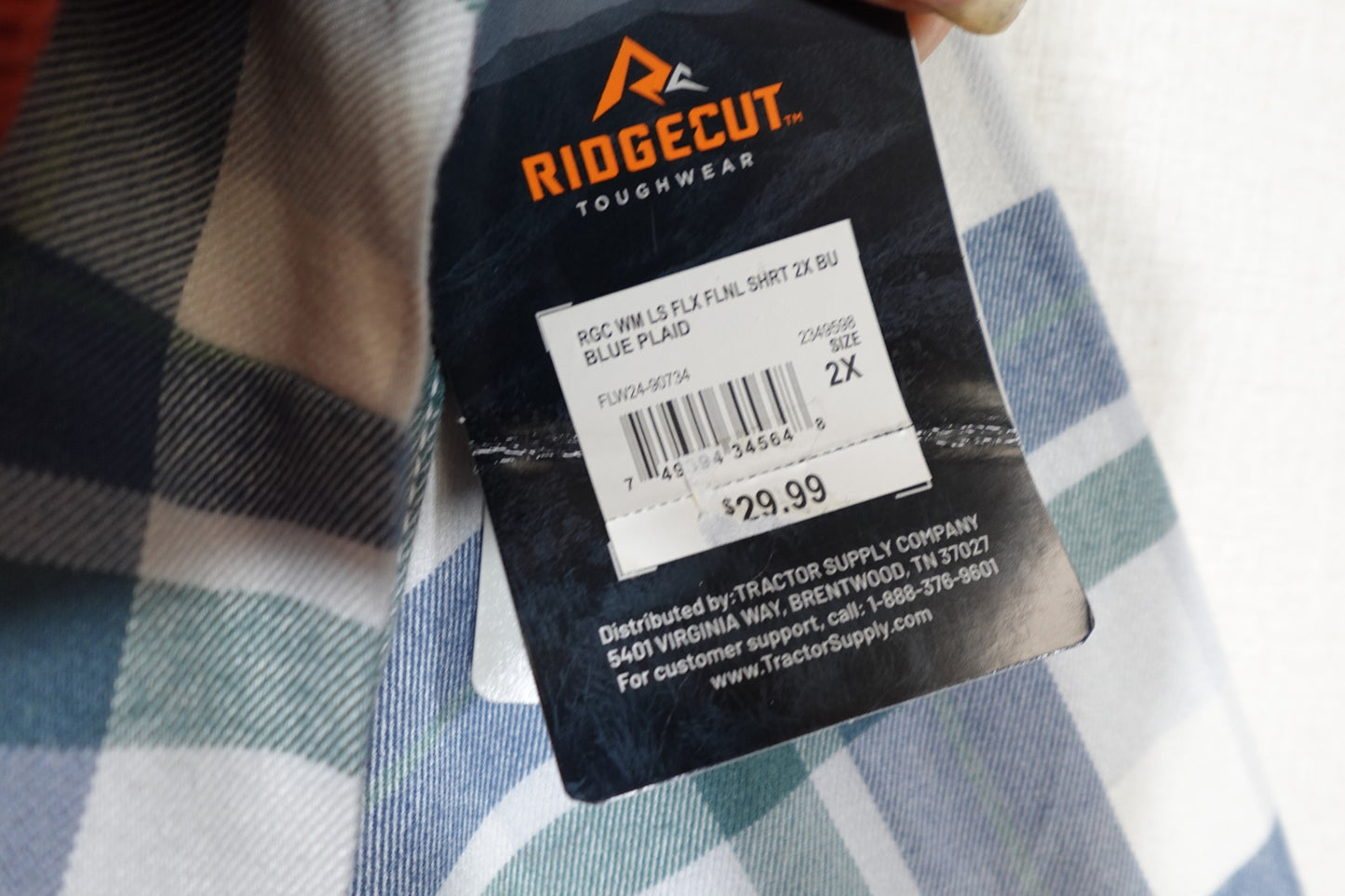Ridgecut, NWT Long Sleeves Top, 2X