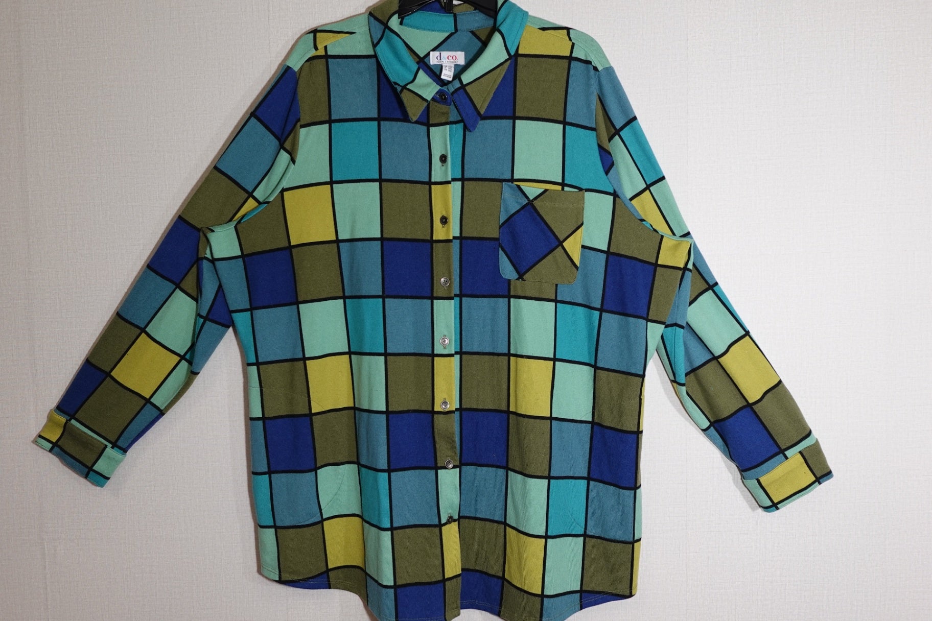 D & Co, Long Sleeves Top, 2X