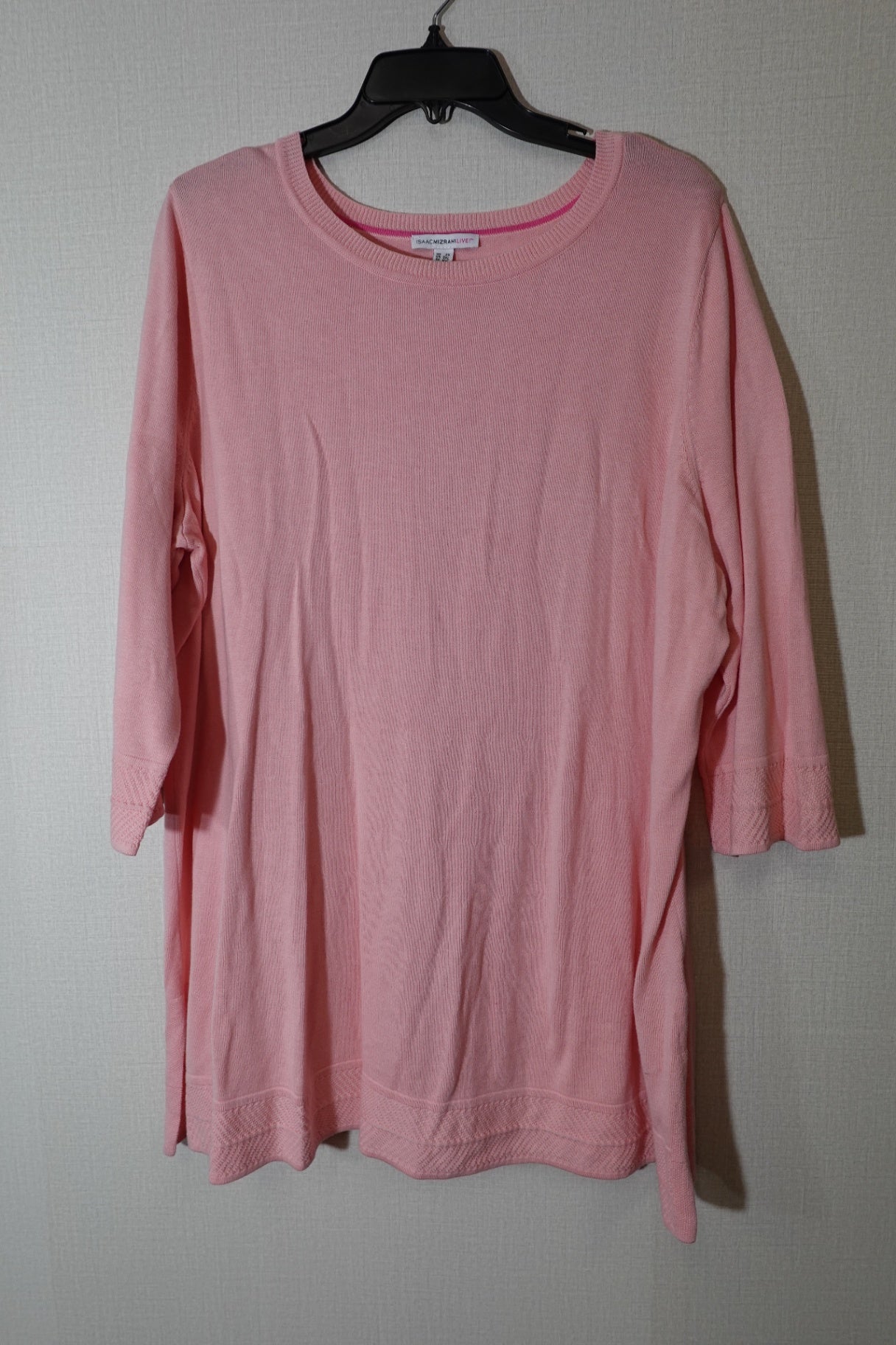 Isaac Mizrahi Live!, 3/4 Sleeve top, 2X