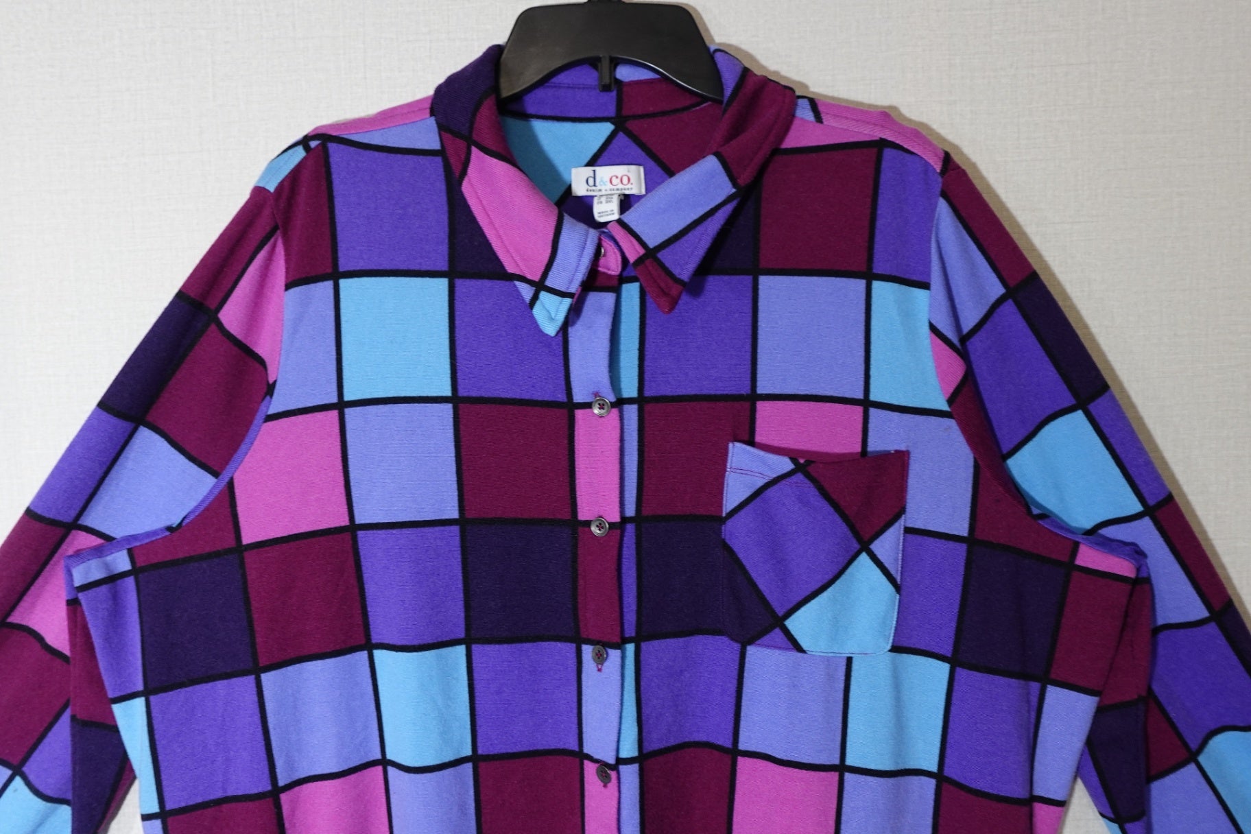 D & Co, Long Sleeves Top, 2X