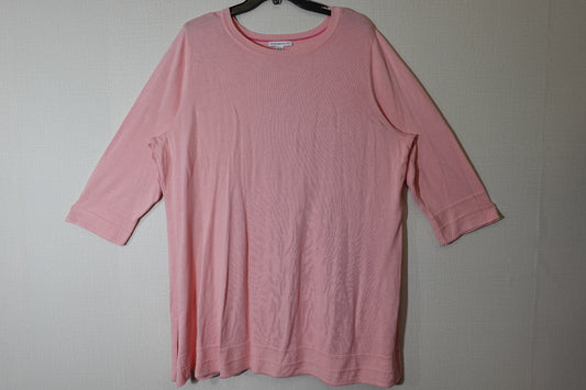 Isaac Mizrahi Live!, 3/4 Sleeve top, 2X