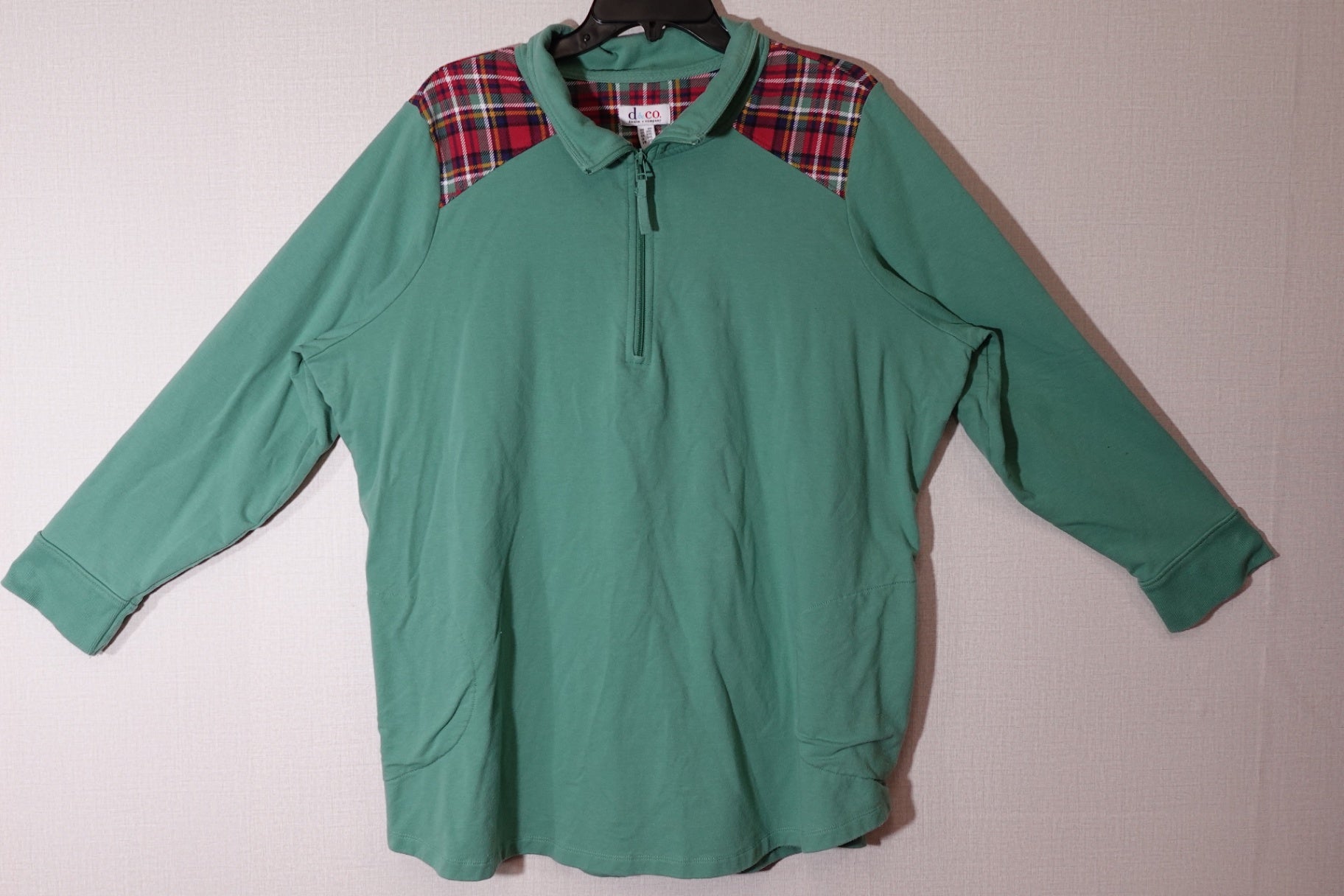 D & CO active, Long Sleeve Top, 3X