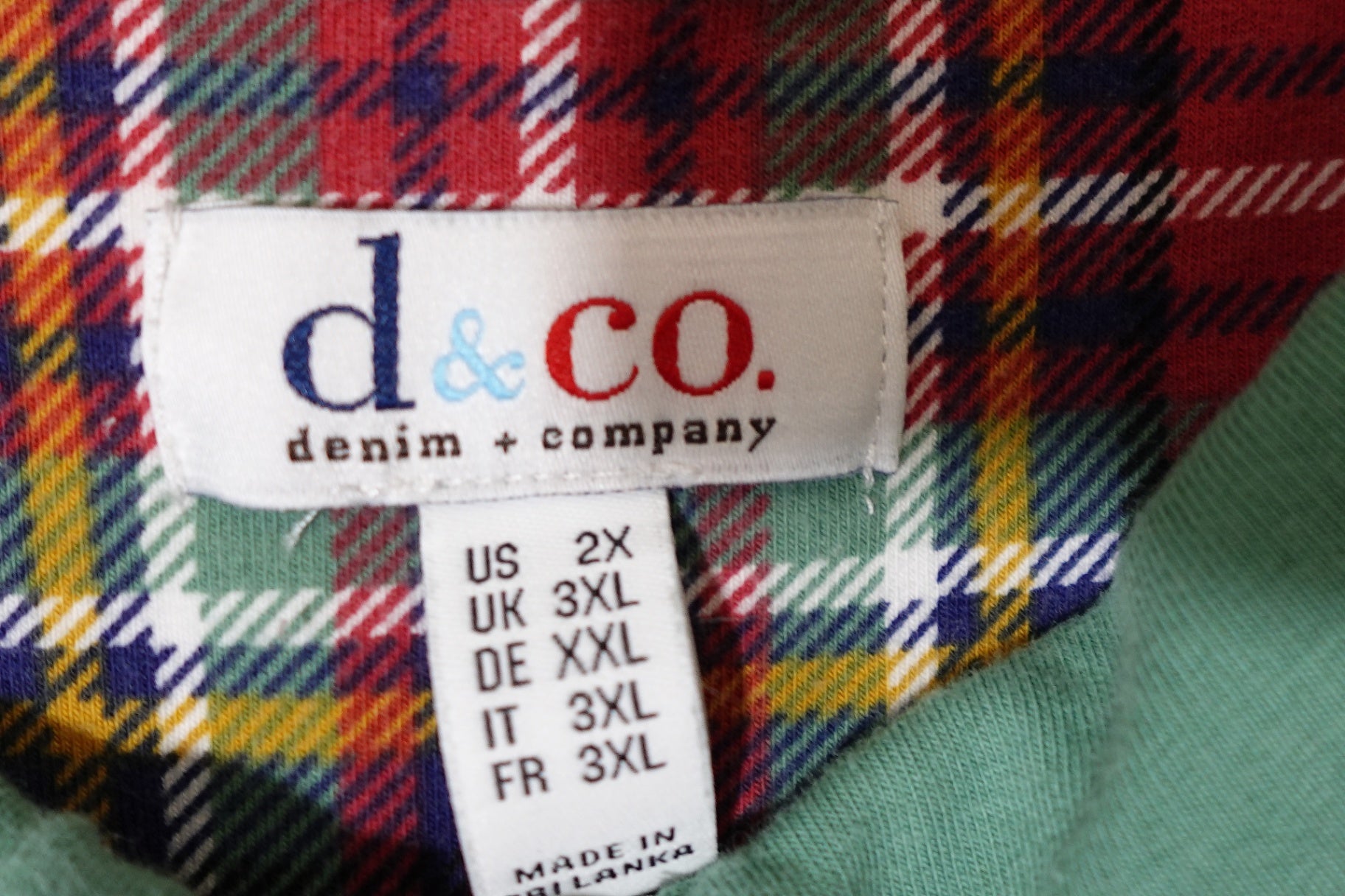 D & CO active, Long Sleeve Top, 3X