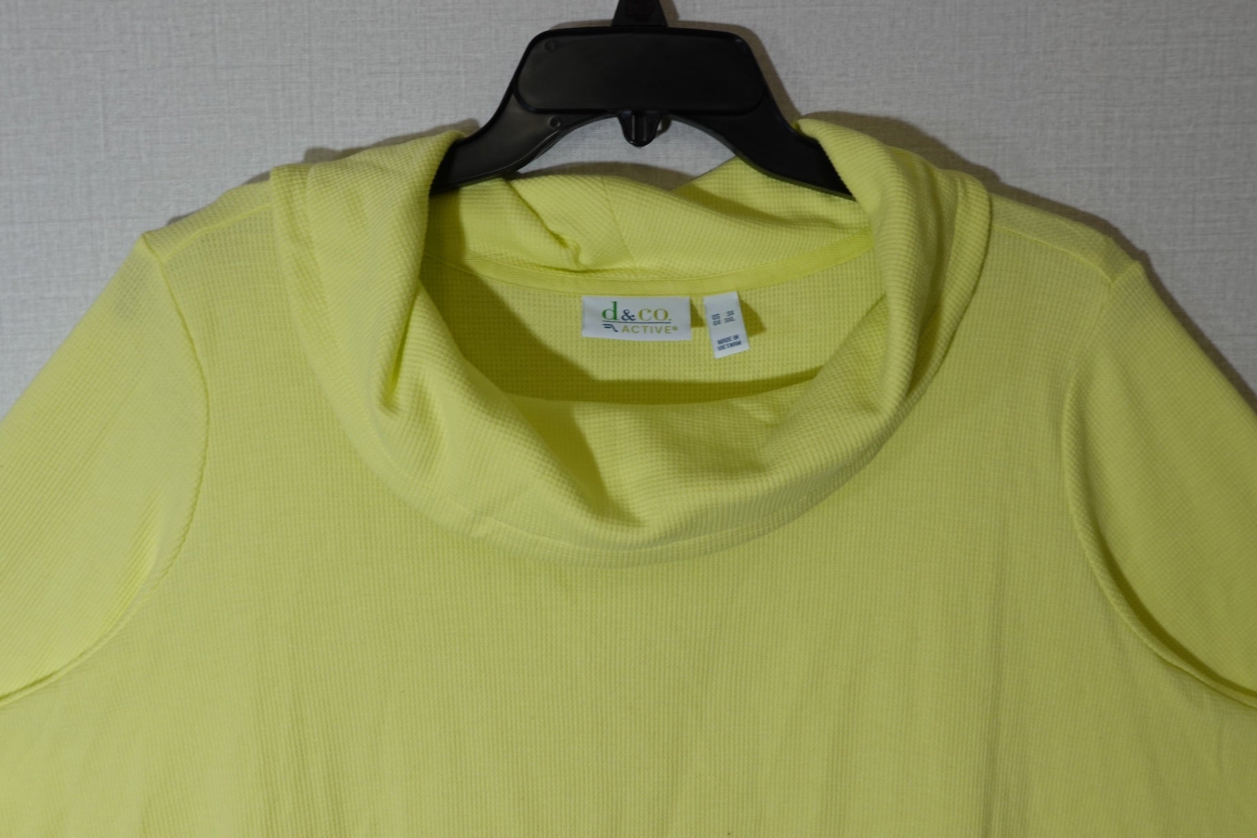 D & CO active, 3/4 SLEEVE TOP, 3X