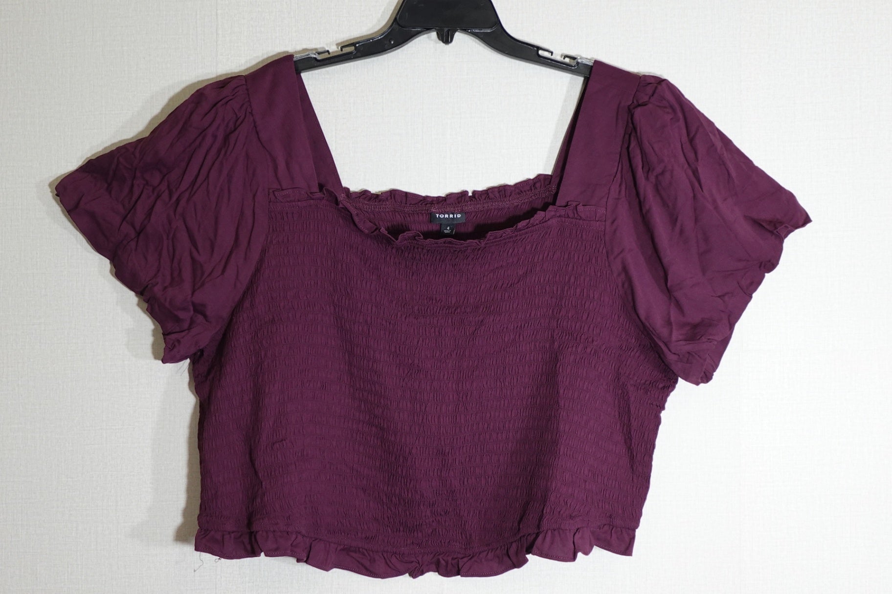 TORRID, SHORT SLEEVED TOP, 4X