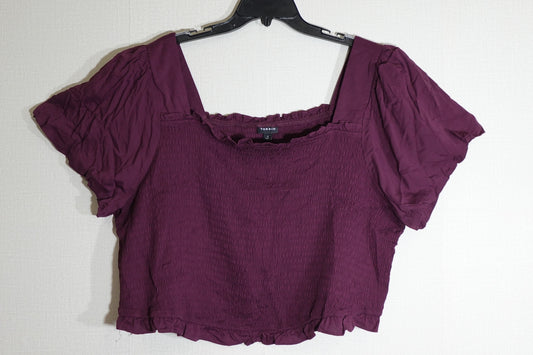 TORRID, SHORT SLEEVED TOP, 4X