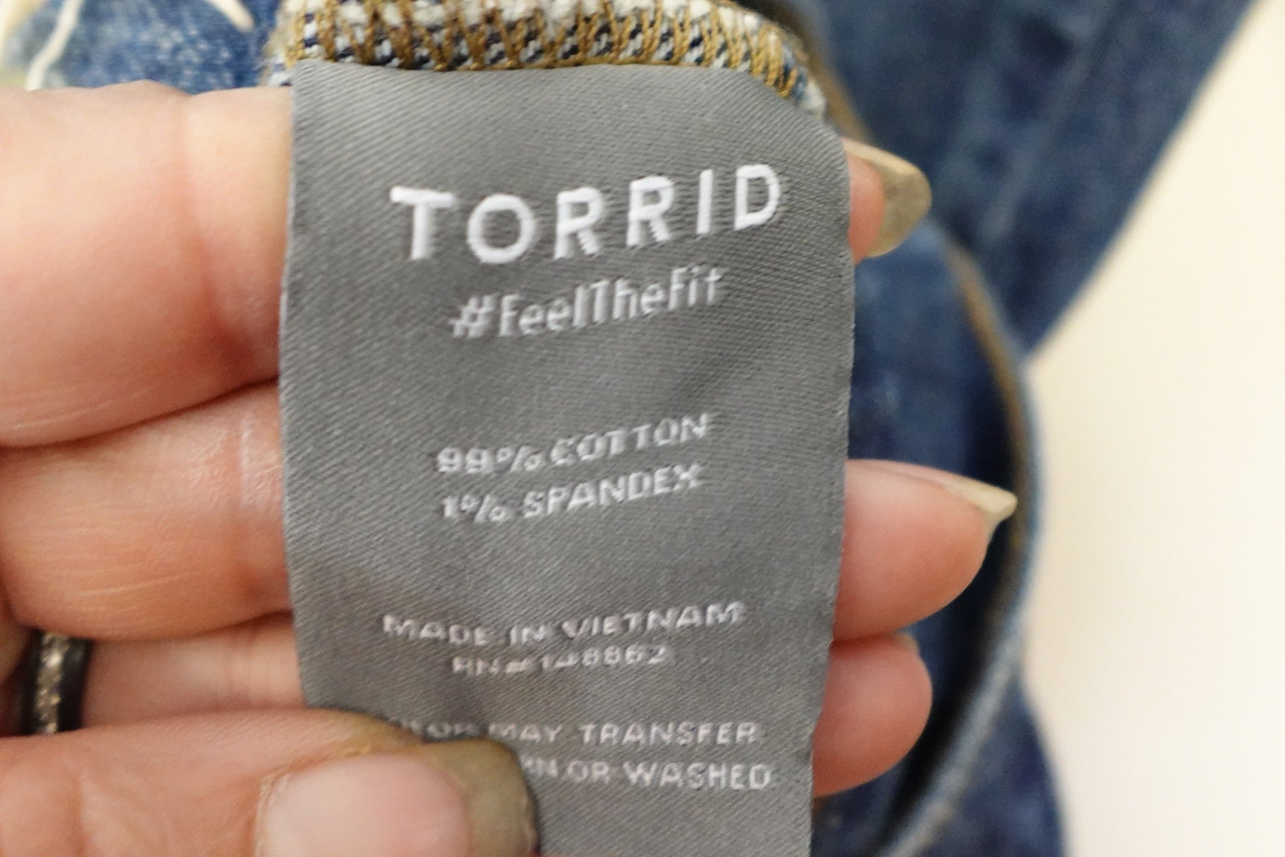 Torrid, NWT Denim Jacket, 22/24 (3X)