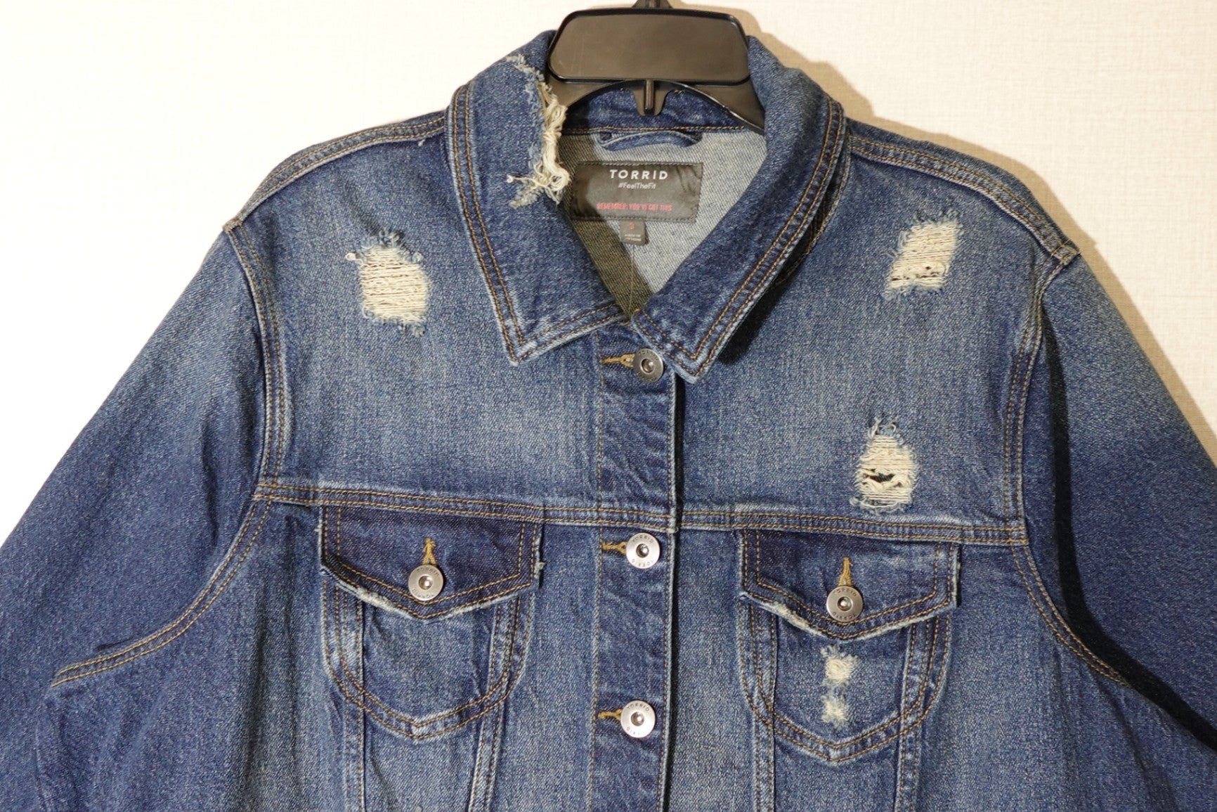 Torrid, NWT Denim Jacket, 22/24 (3X)