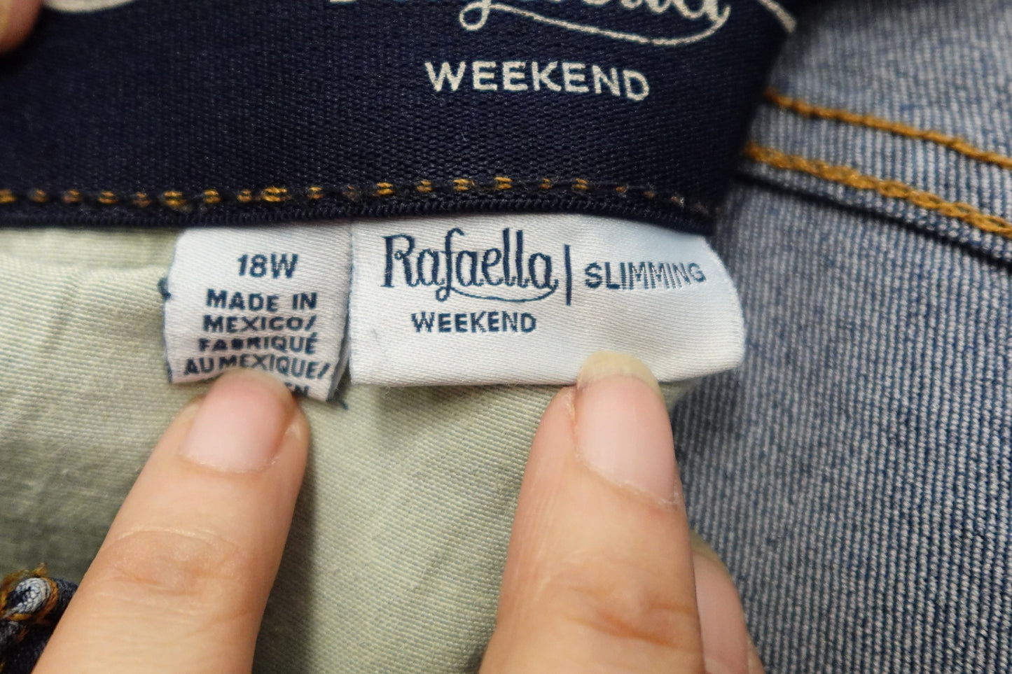 Rafaella, Cropped Jeans, 18W