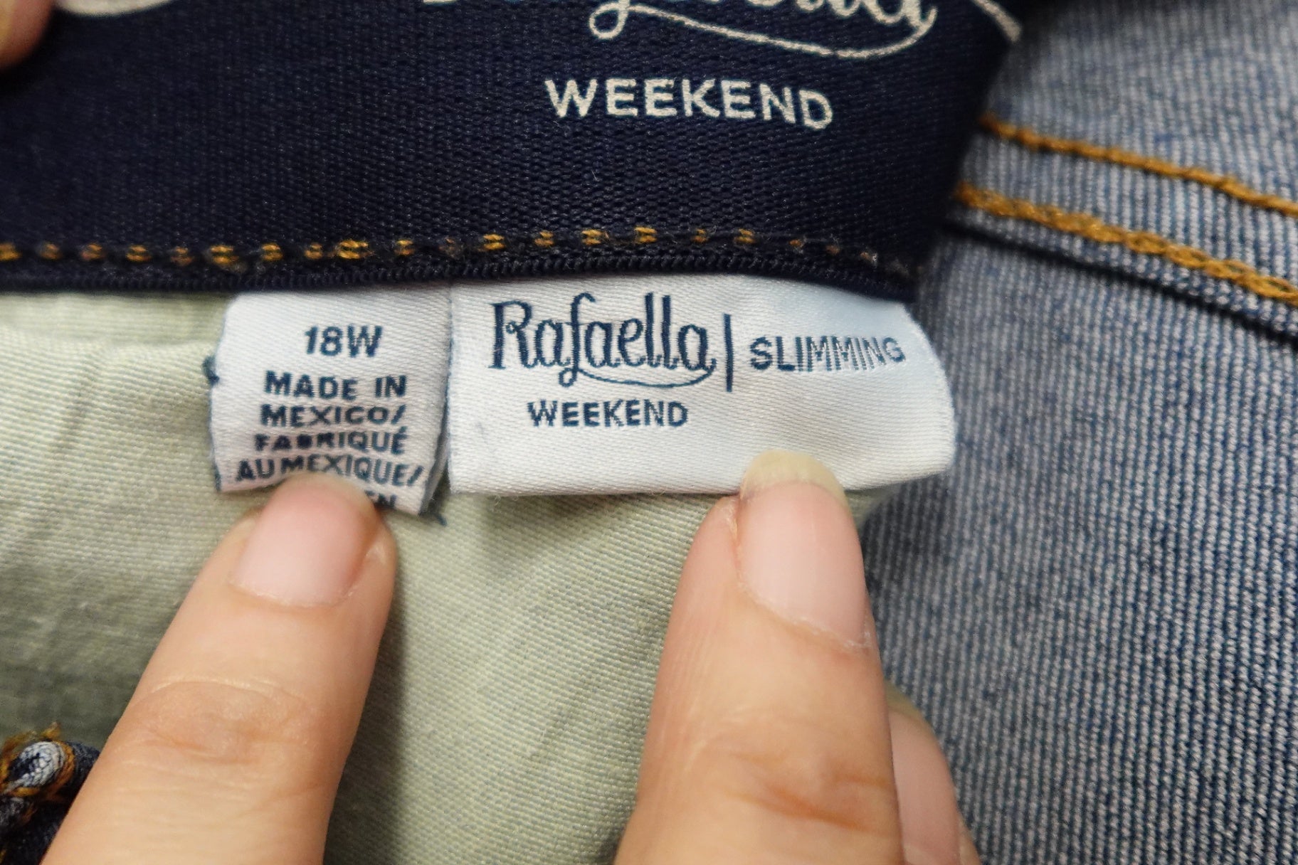 Rafaella, Cropped Jeans, 18W