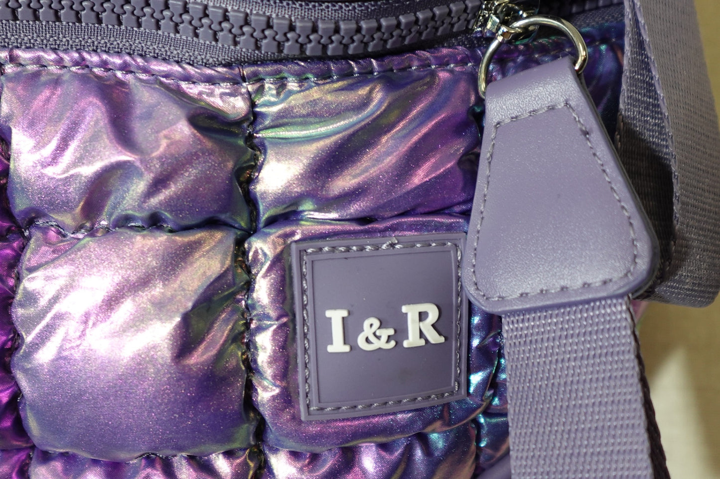 Iris & Rainbow, Bags, Large Puffy