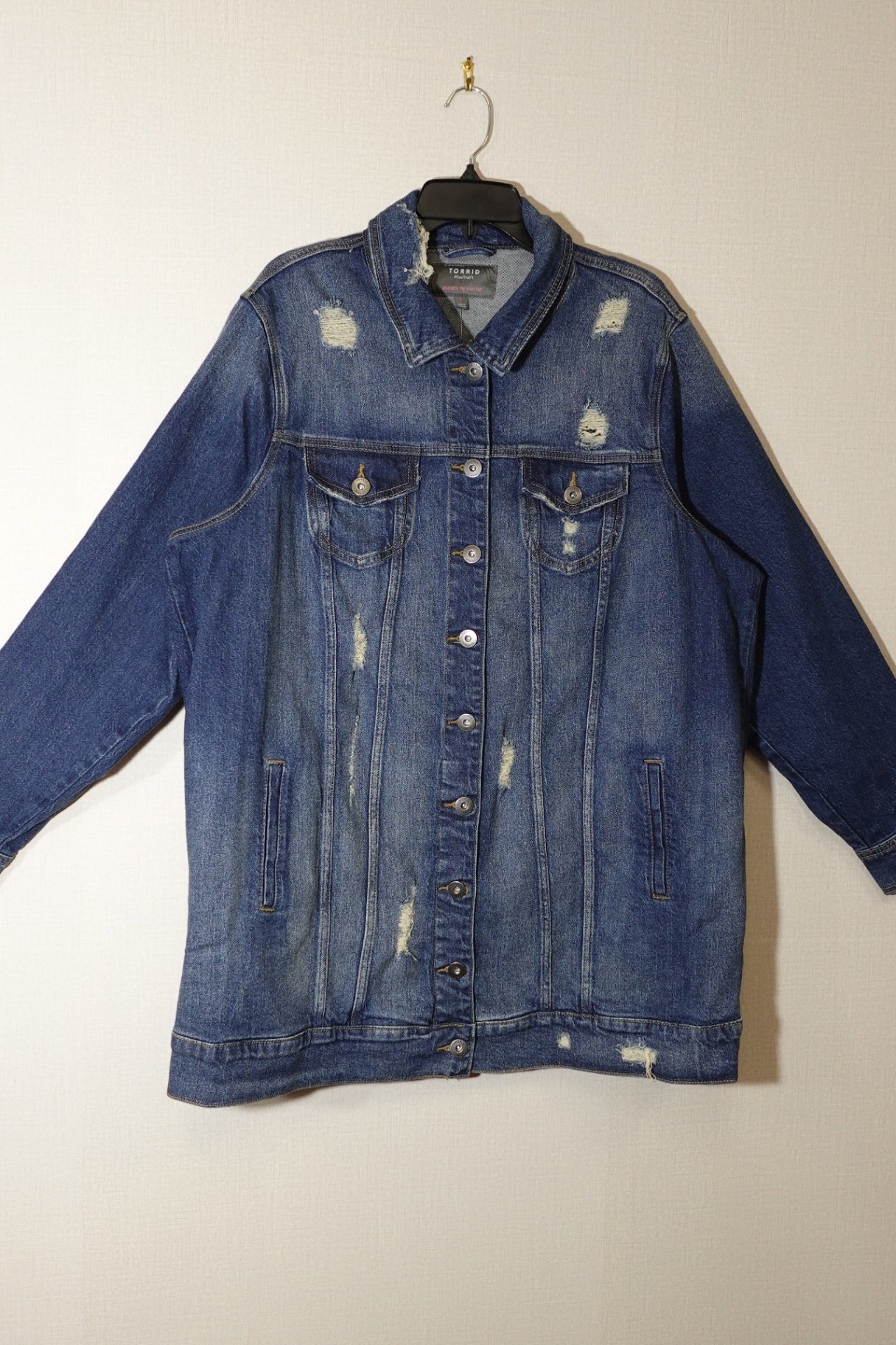 Torrid, NWT Denim Jacket, 22/24 (3X)