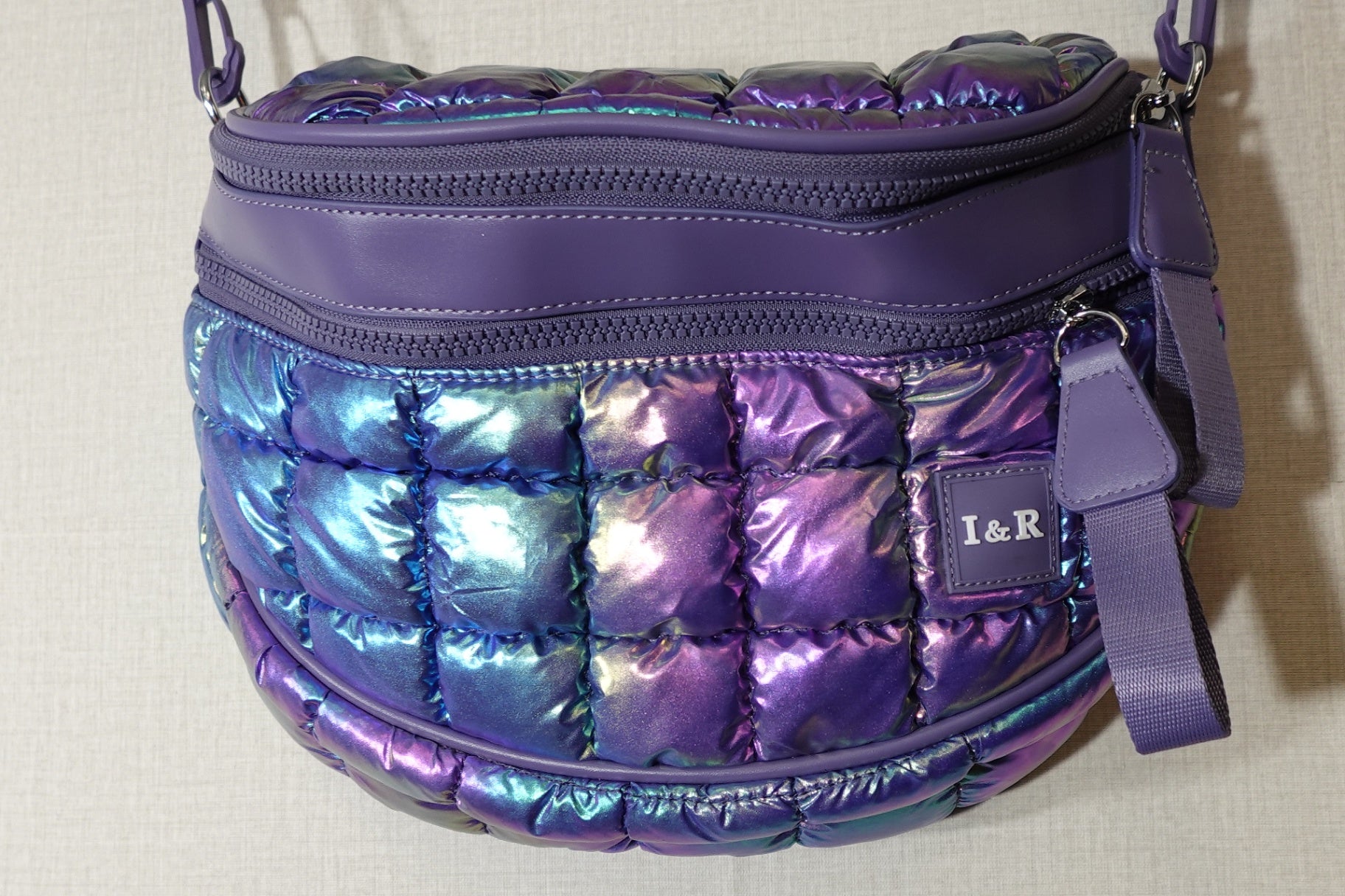Iris & Rainbow, Bags, Large Puffy