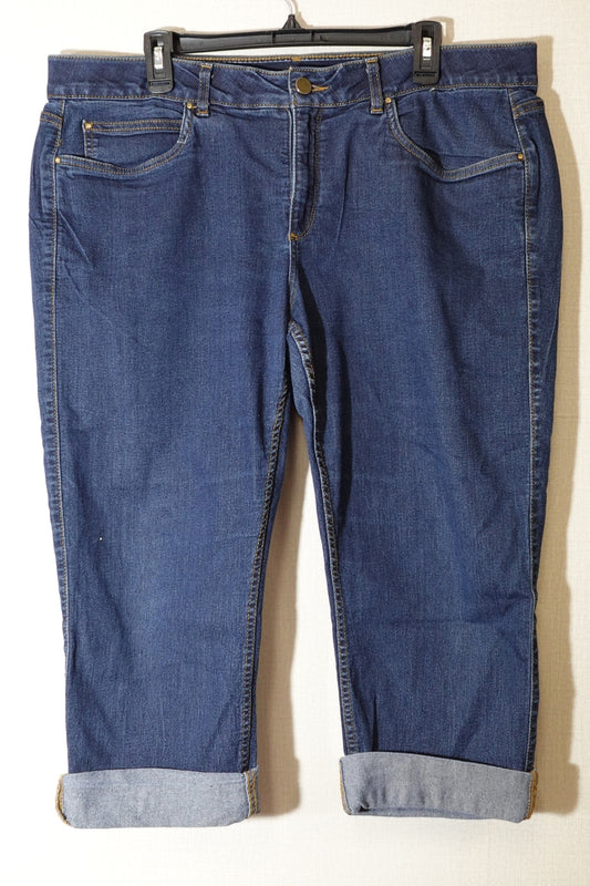 Rafaella, Cropped Jeans, 18W