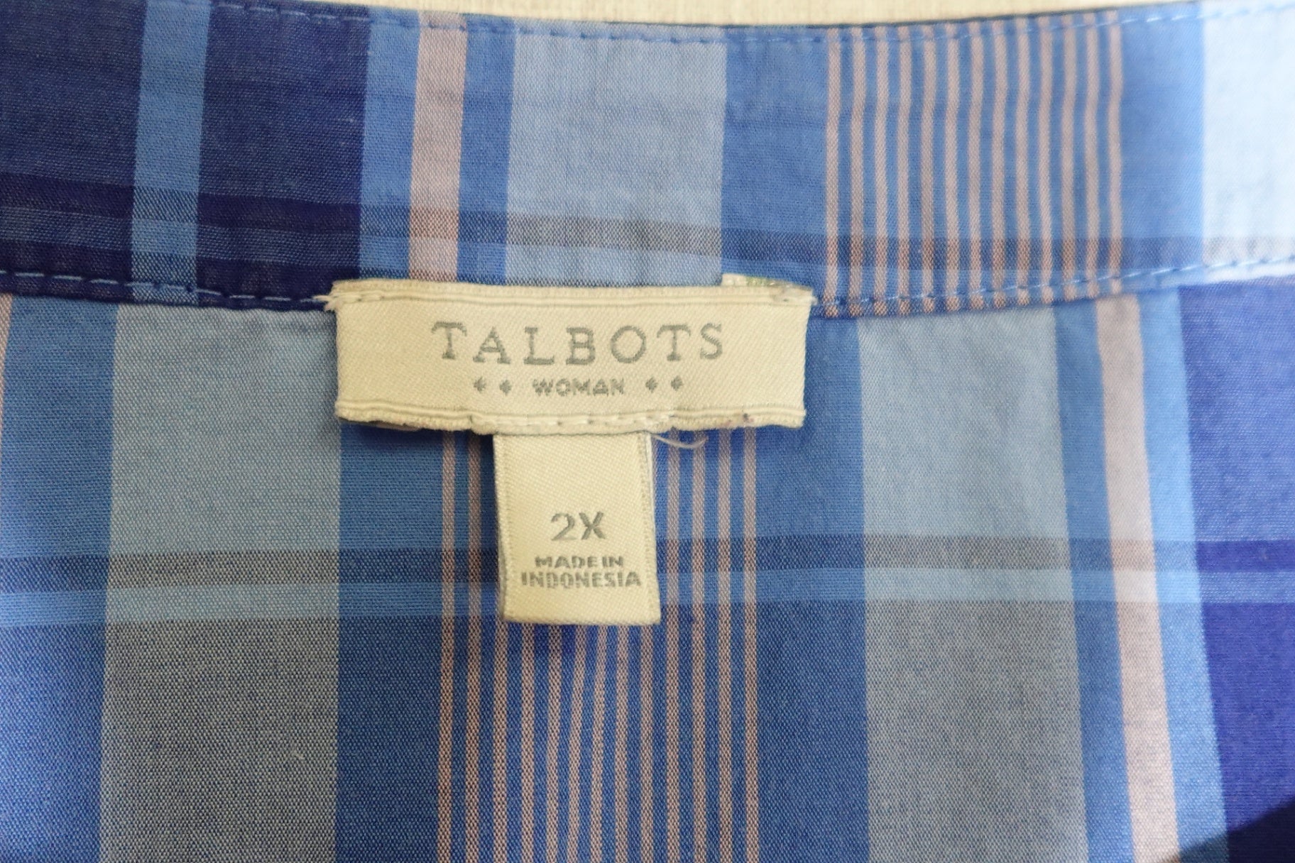 Talbots, 3/4 Sleeve Top, 2X