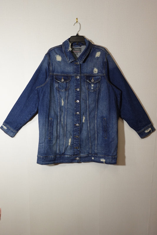 Torrid, NWT Denim Jacket, 22/24 (3X)