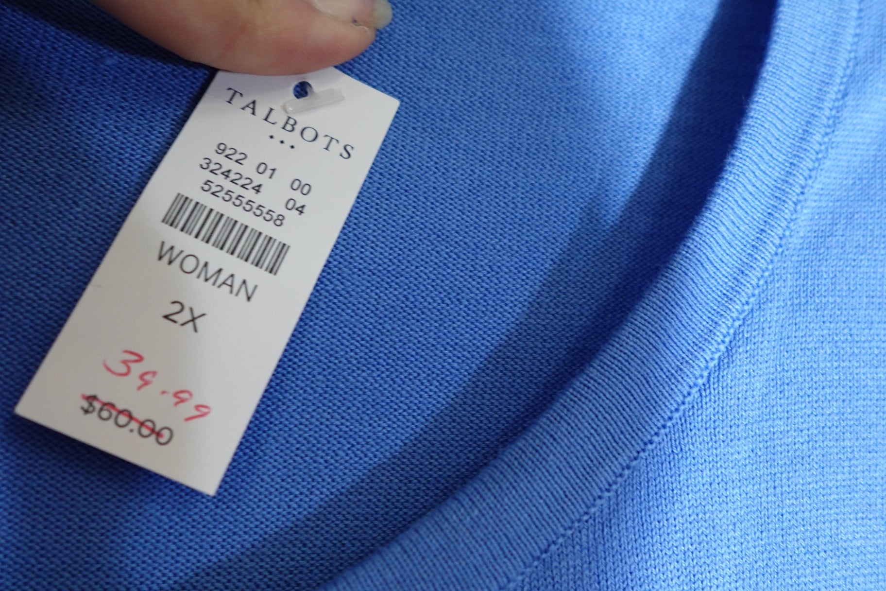 Talbots, NWT 3/4 Sleeve Top, 2X