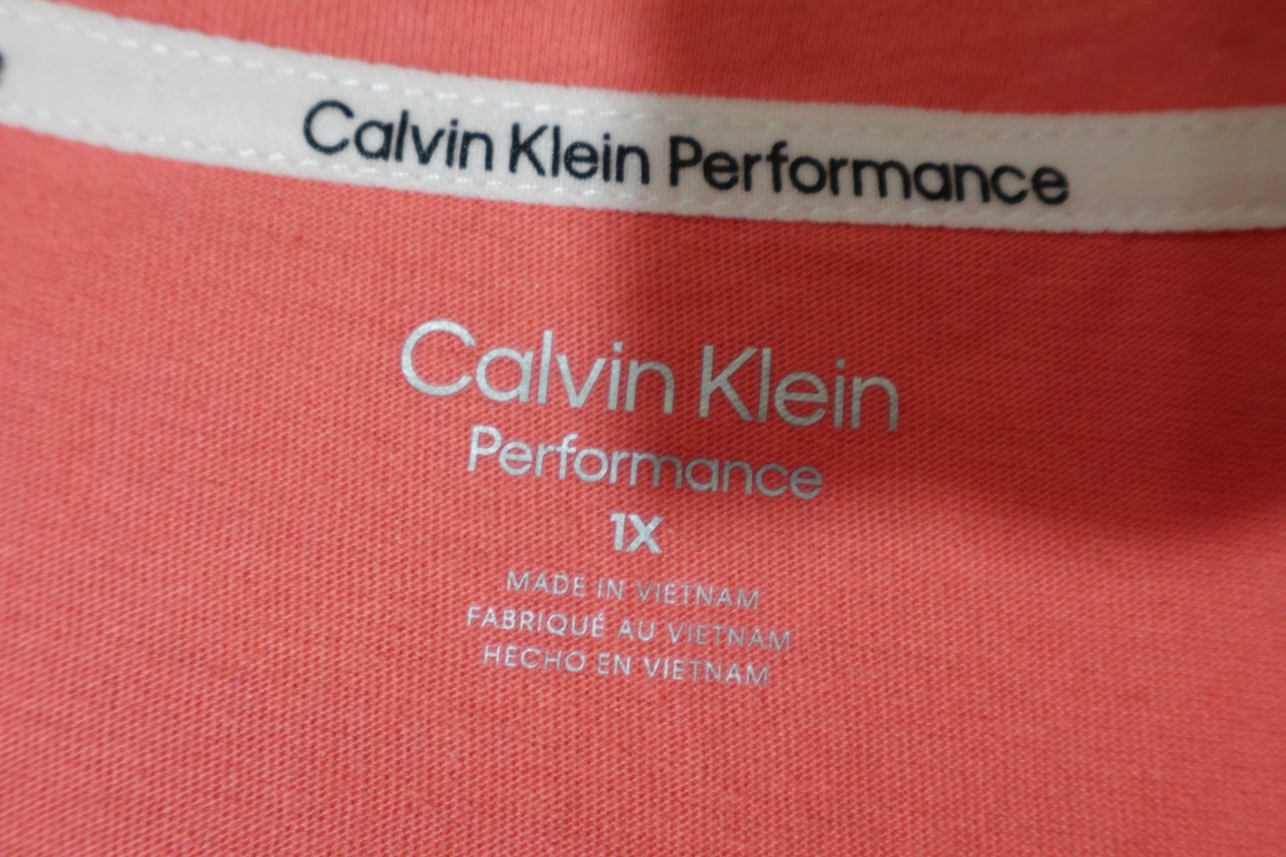 Calvin Klein Performance, Short sleeve top, 2X (1X)