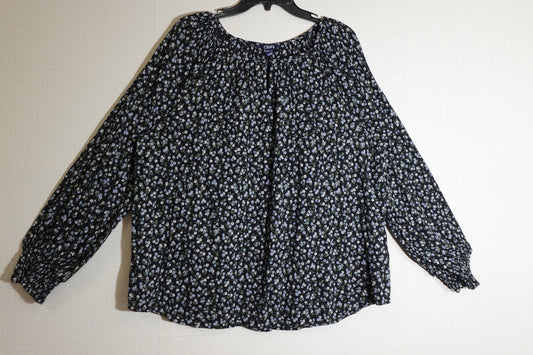 Chaps, Long Sleeves Top, XL