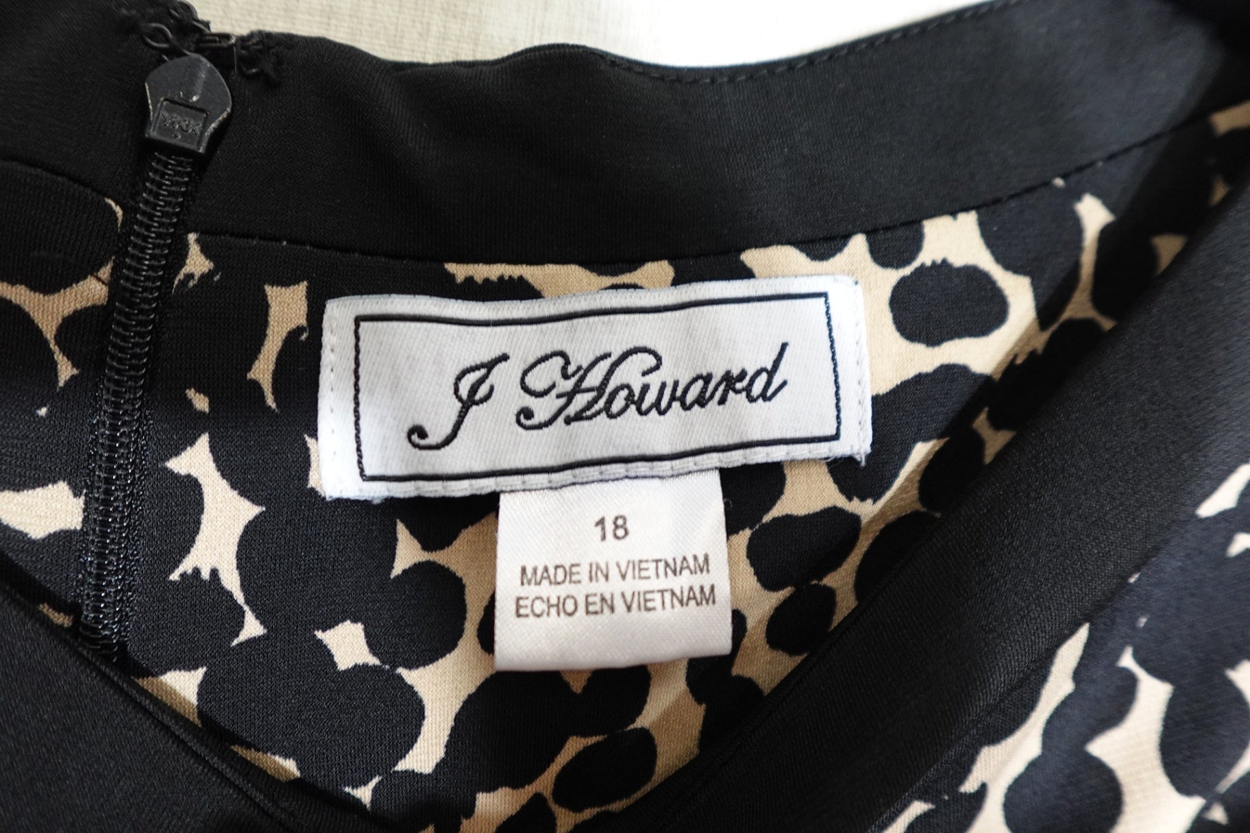 J Howard, 3/4 SLEEVE TOP, 18