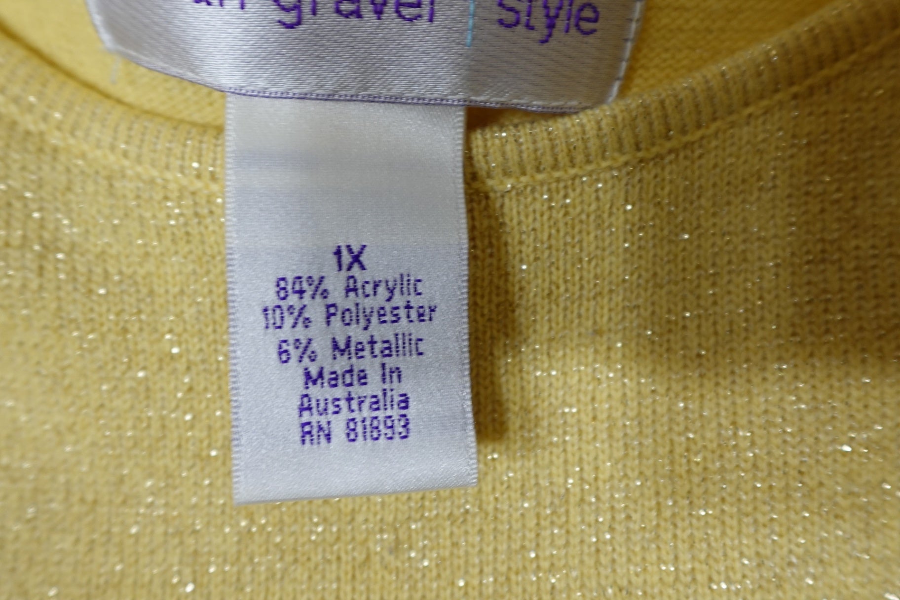 Susan Graver Style, 2 Piece Sweater, XL/2X (1X)