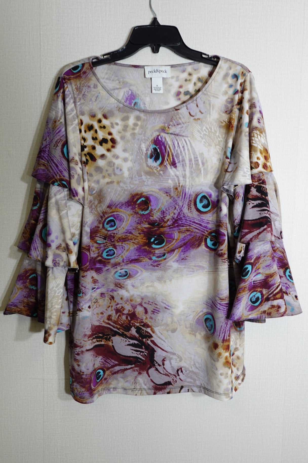 Peck & Peck, Long Sleeves Top, XL