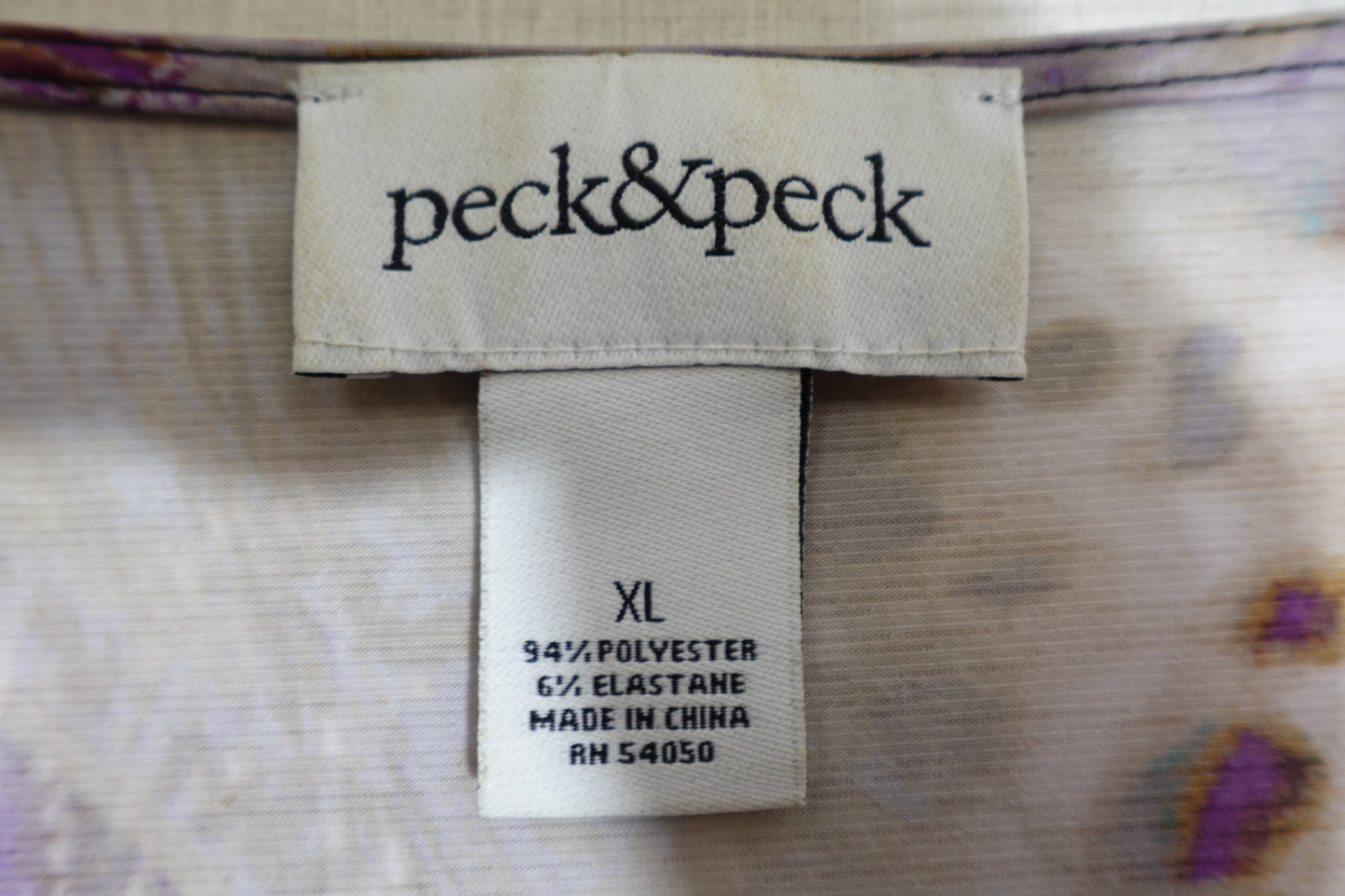 Peck & Peck, Long Sleeves Top, XL