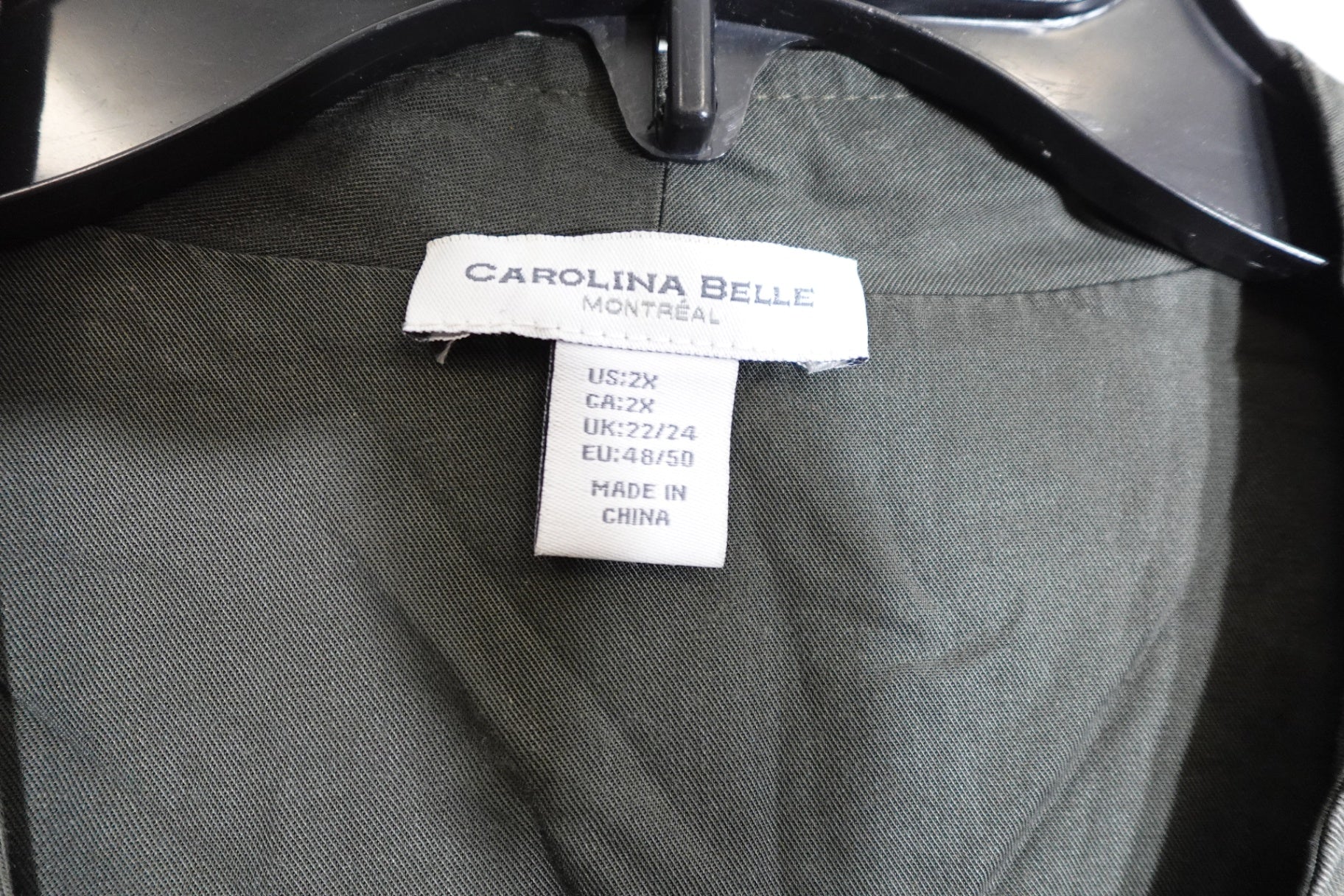 Carolina Belle (Marshals), Light Jacket, 2X