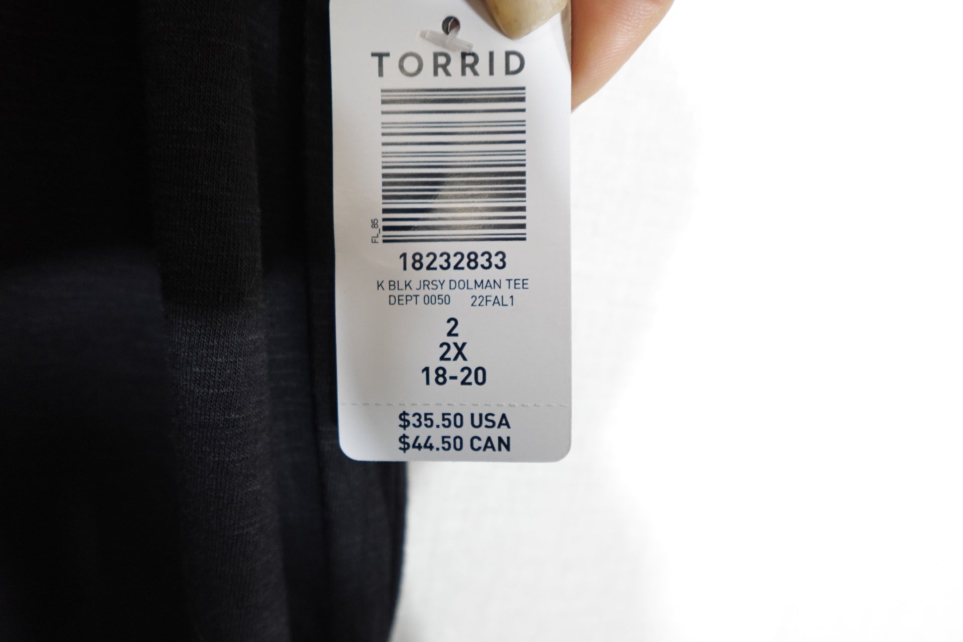 Torrid Super Soft, NWT Short Sleeve Top, 2X