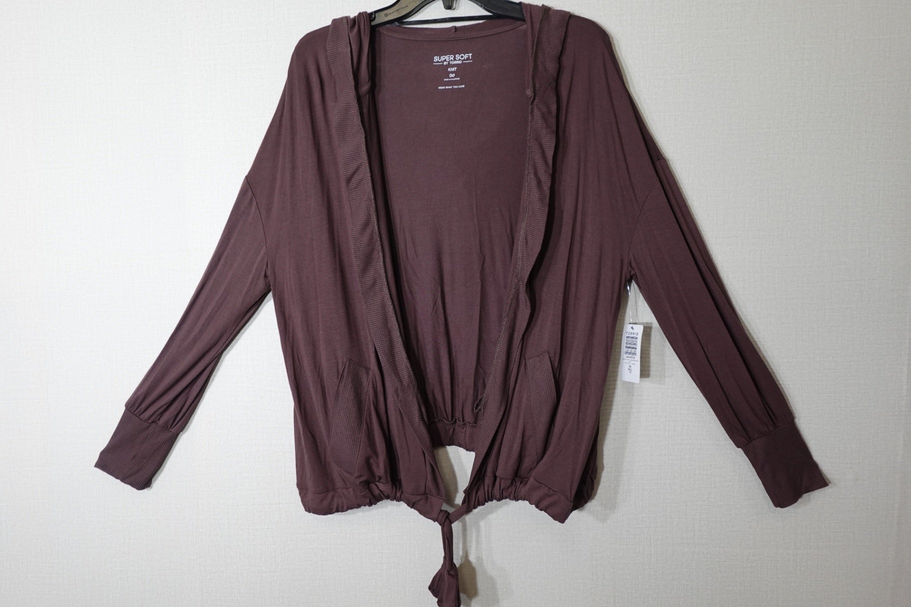 Torrid Super Soft, NWT Hooded Cardigan, M/L (Torrid 00)