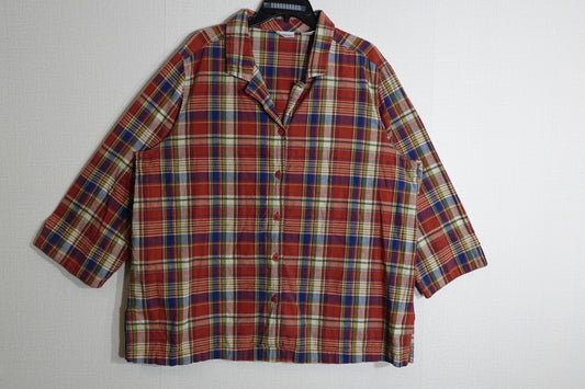 Cabin Creek, 3/4 Sleeve Top, 2X