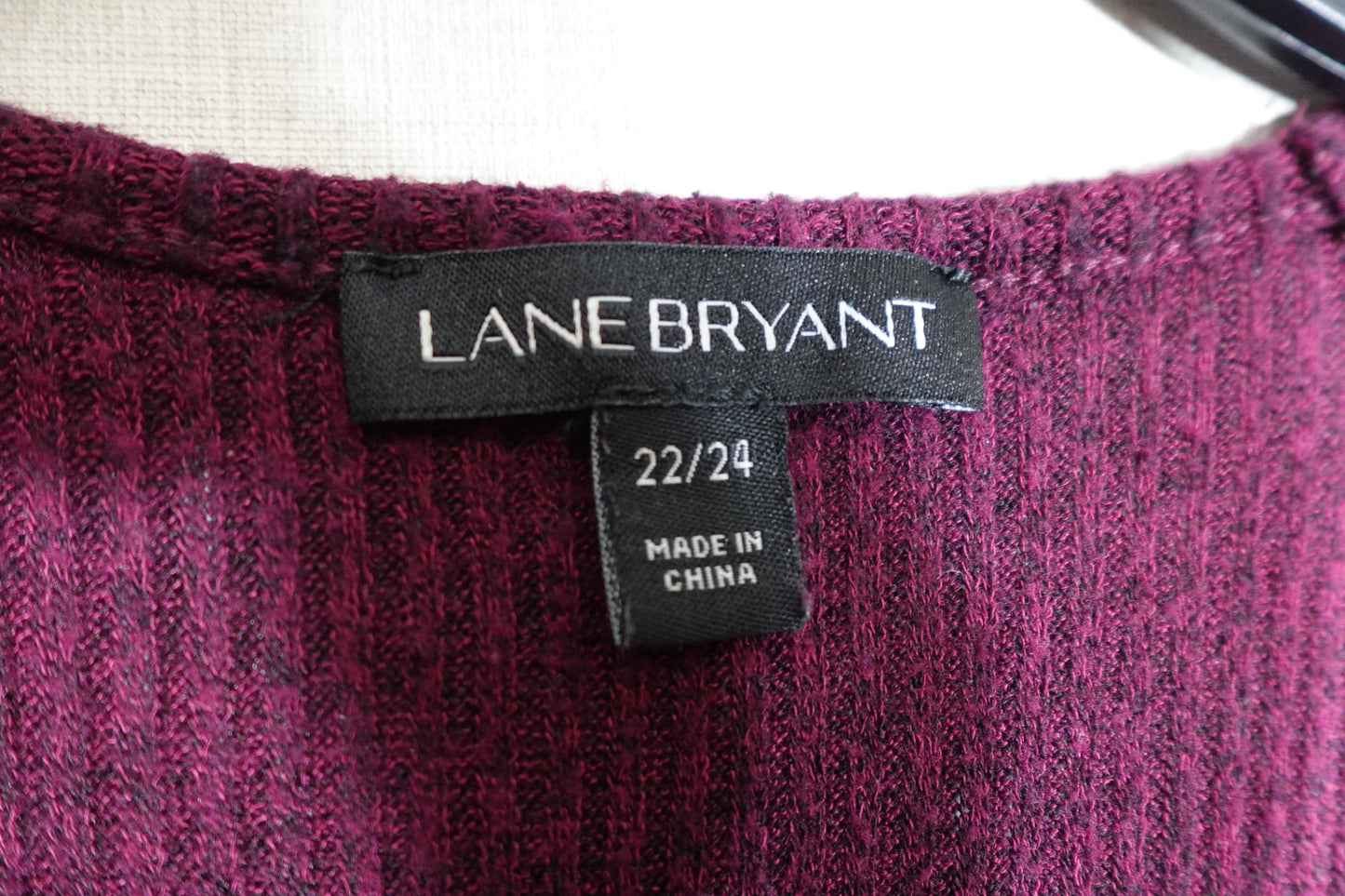 LANE BRYANT, Long Sleeves Top, 22W/24W