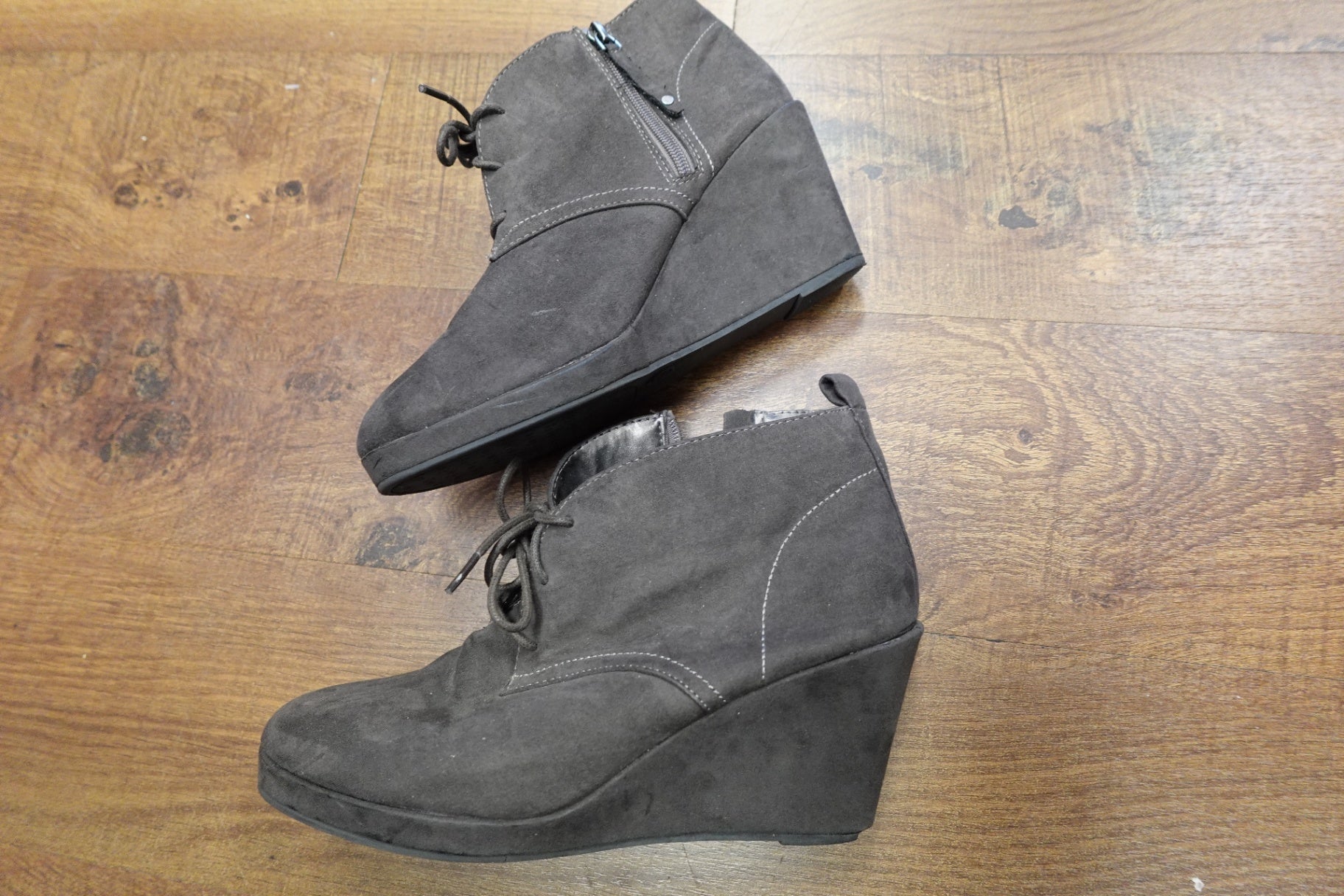 , Heeled Ankle Boots, 10
