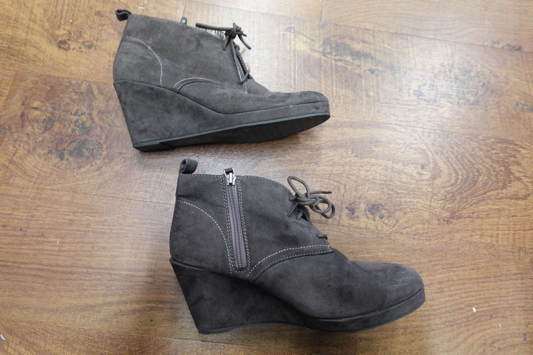 , Heeled Ankle Boots, 10