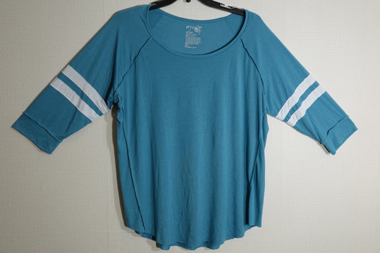 Terra & Sky, 3/4 Sleeve Top, 16/18