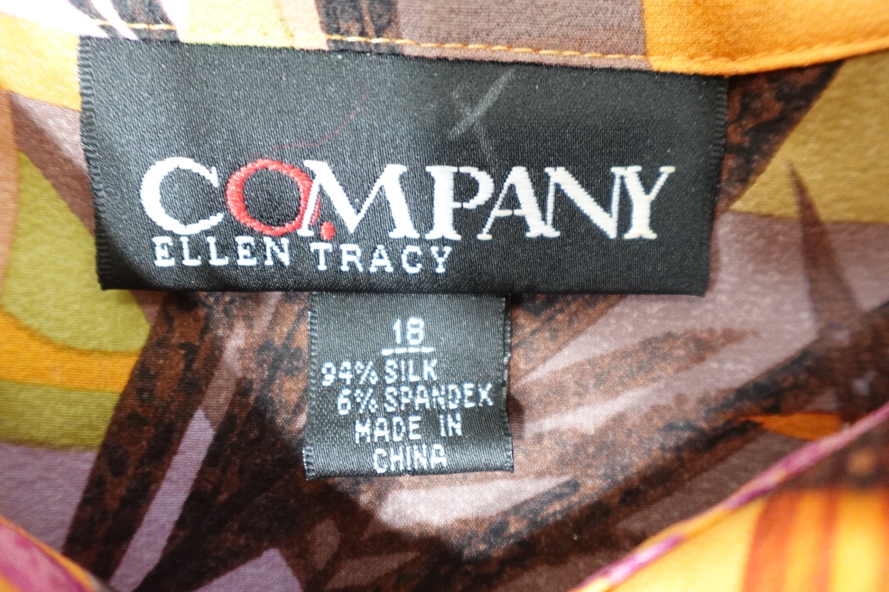 Company Ellen Tracy, Long Sleeves Top, 18