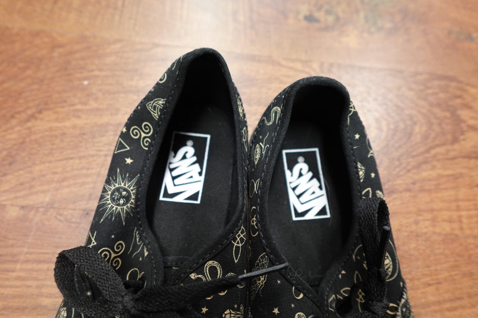 Vans,Space/Moon Sneakers, 10 (womens/8.5 mens)
