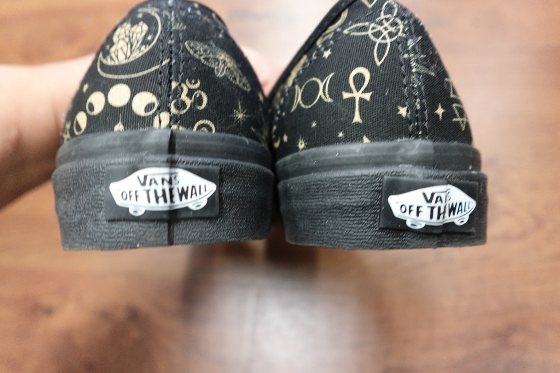 Vans,Space/Moon Sneakers, 10 (womens/8.5 mens)