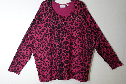 Quaker factory, Long Sleeves Top, 3X